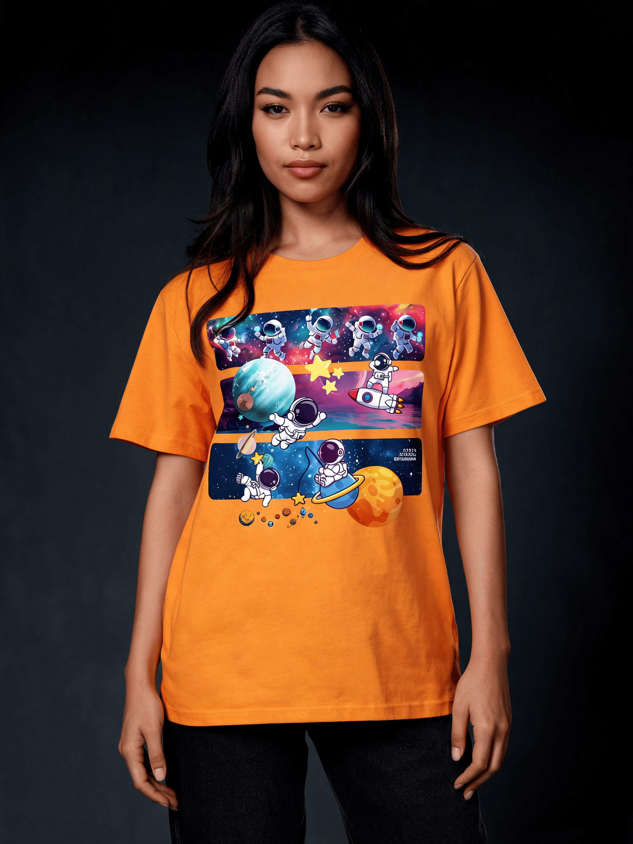 Astro Cosmo (V2.0) Unisex CVC Jersey T-Shirt