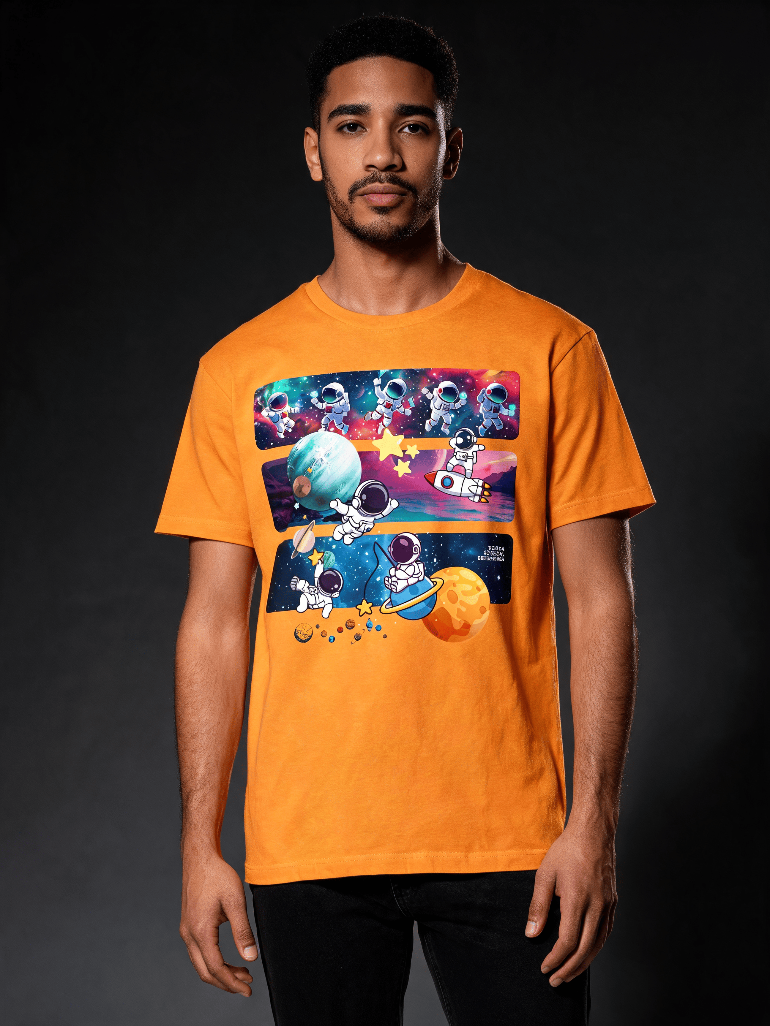 Astro Cosmo (V2.0) Unisex CVC Jersey T-Shirt