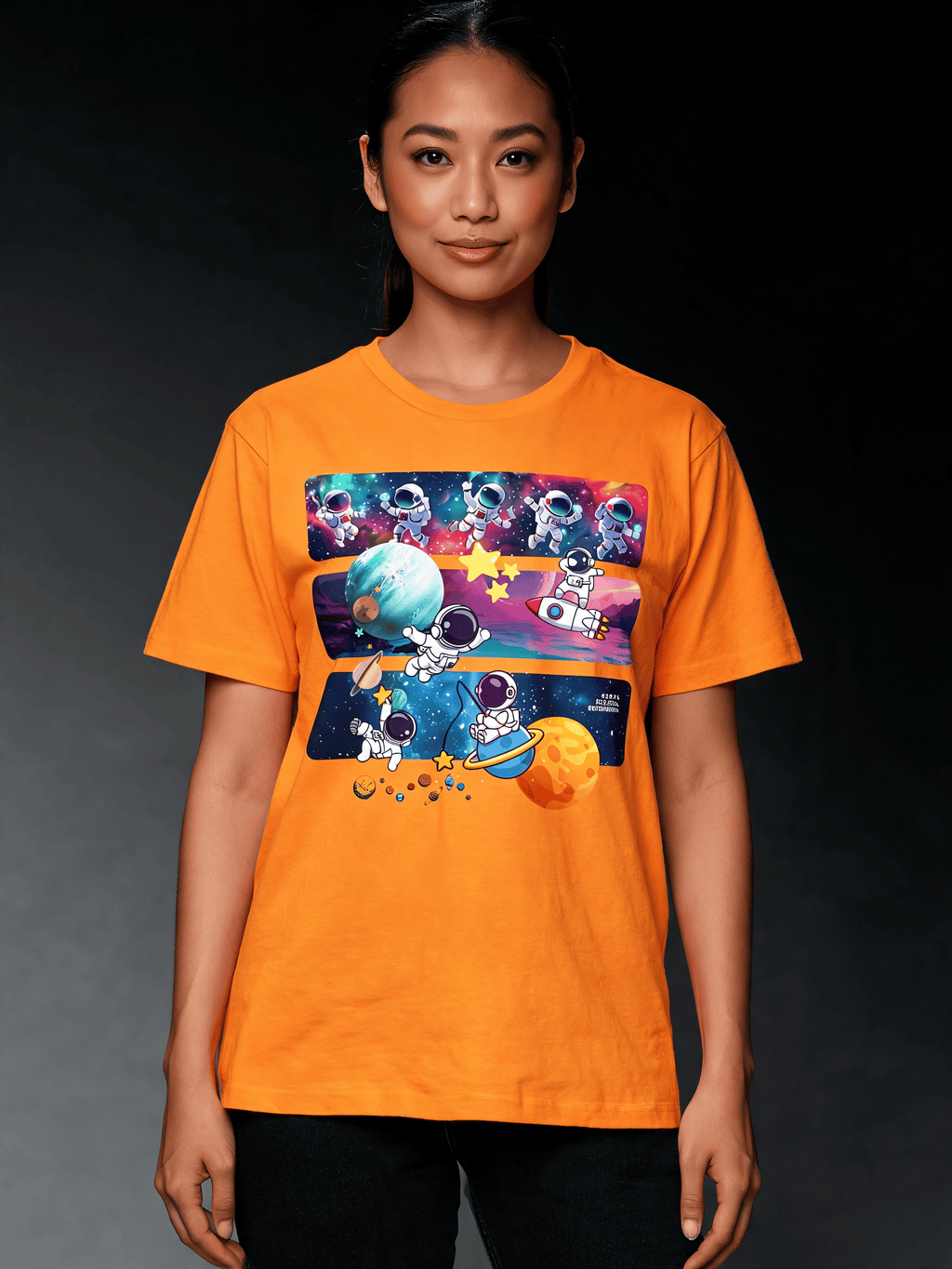 Astro Cosmo (V2.0) Unisex CVC Jersey T-Shirt
