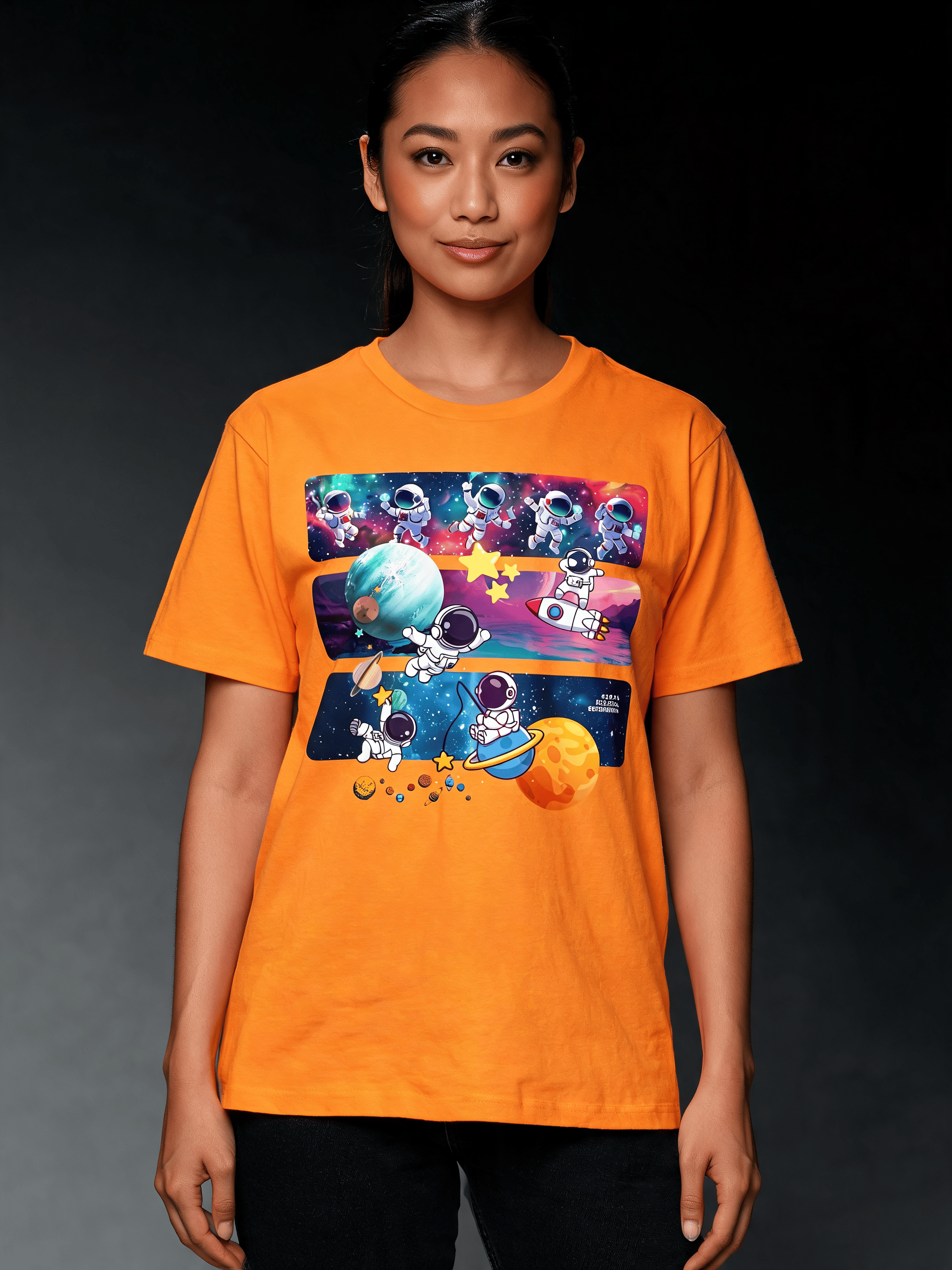 Astro Cosmo (V2.0) Unisex CVC Jersey T-Shirt