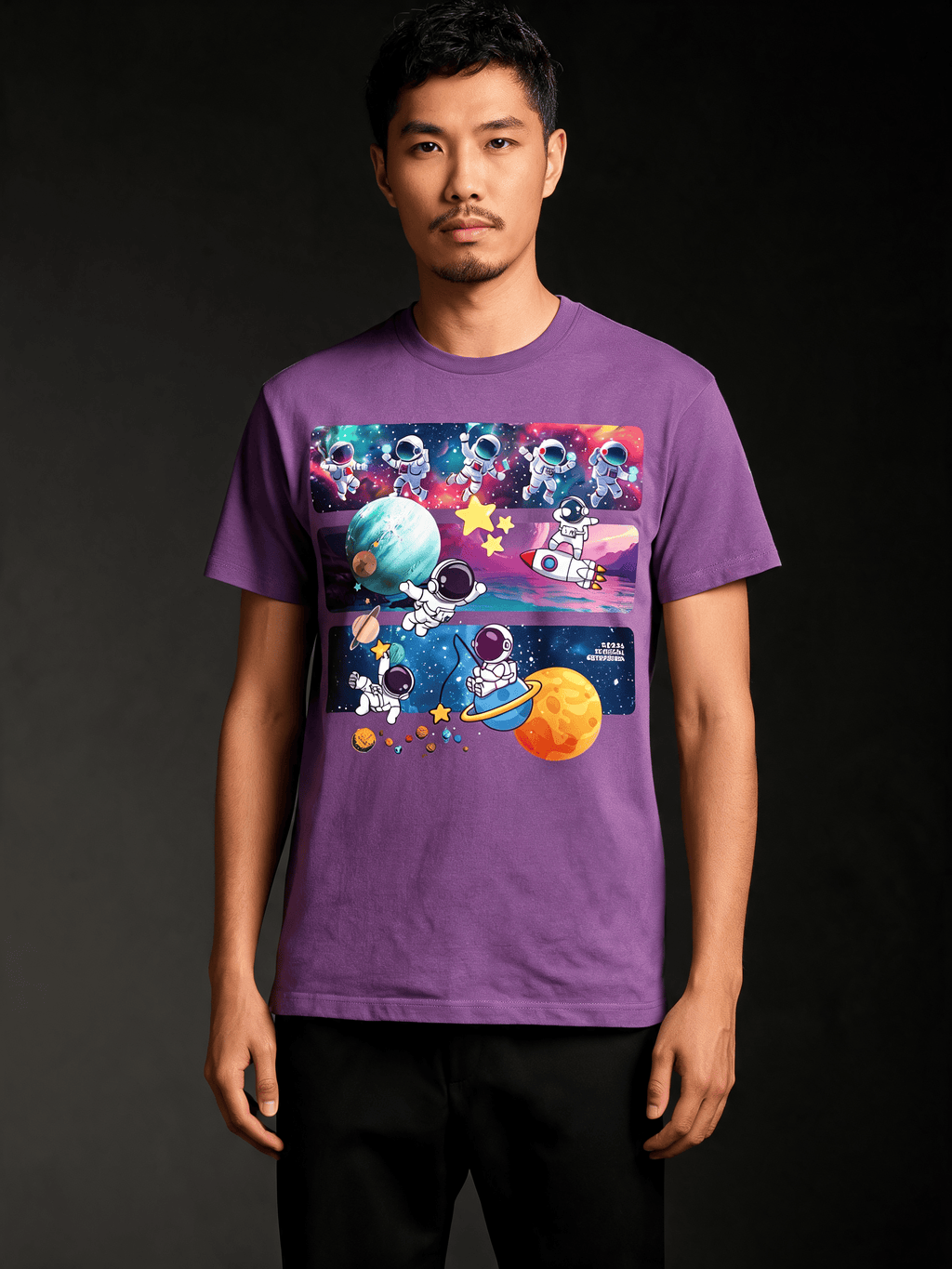 Astro Cosmo (V2.0) Unisex CVC Jersey T-Shirt