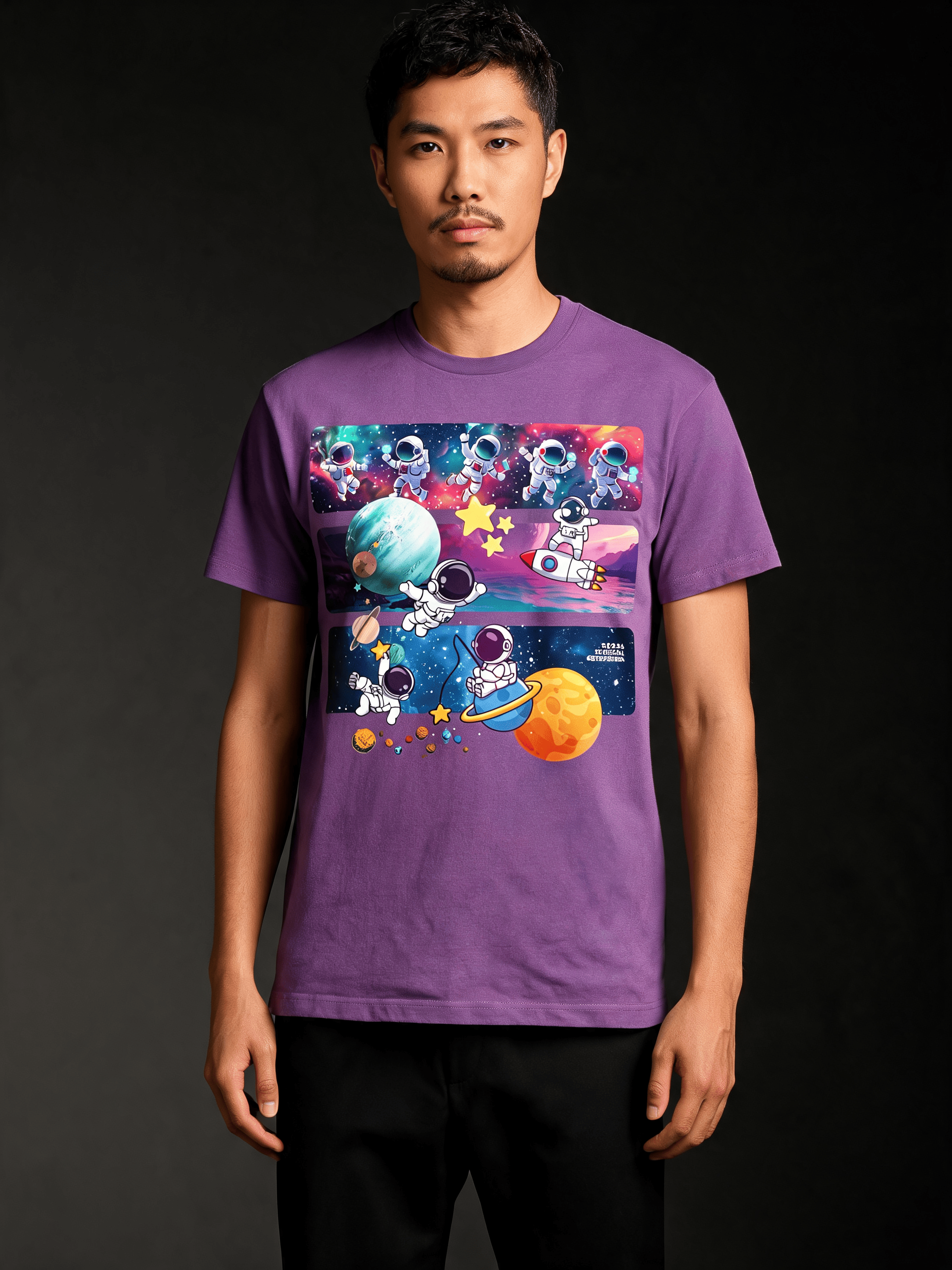 Astro Cosmo (V2.0) Unisex CVC Jersey T-Shirt