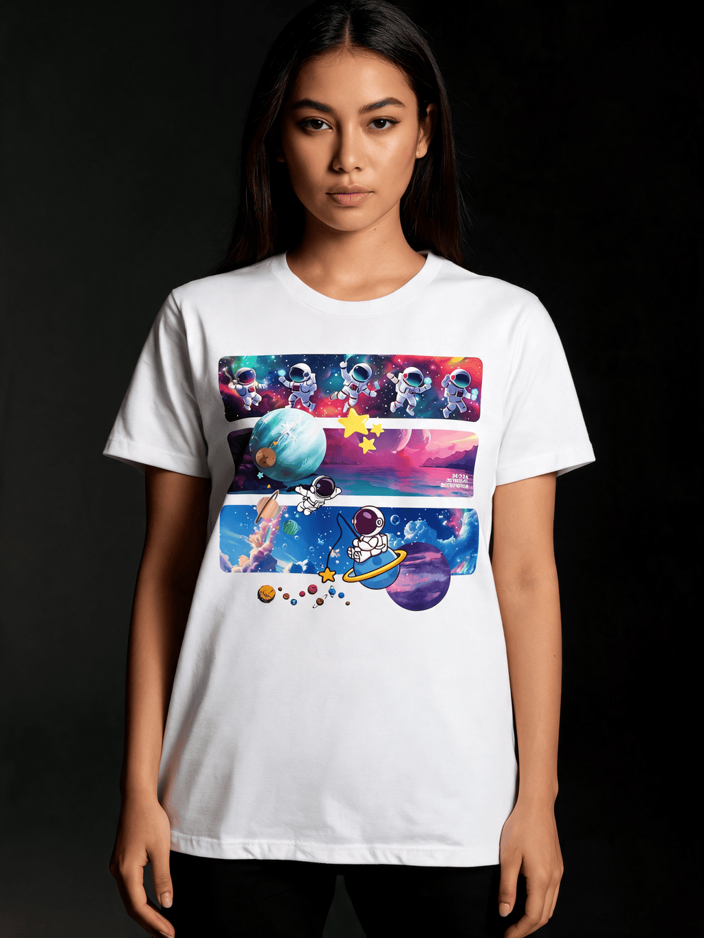 Astro Cosmo Unisex CVC Jersey T-shirt