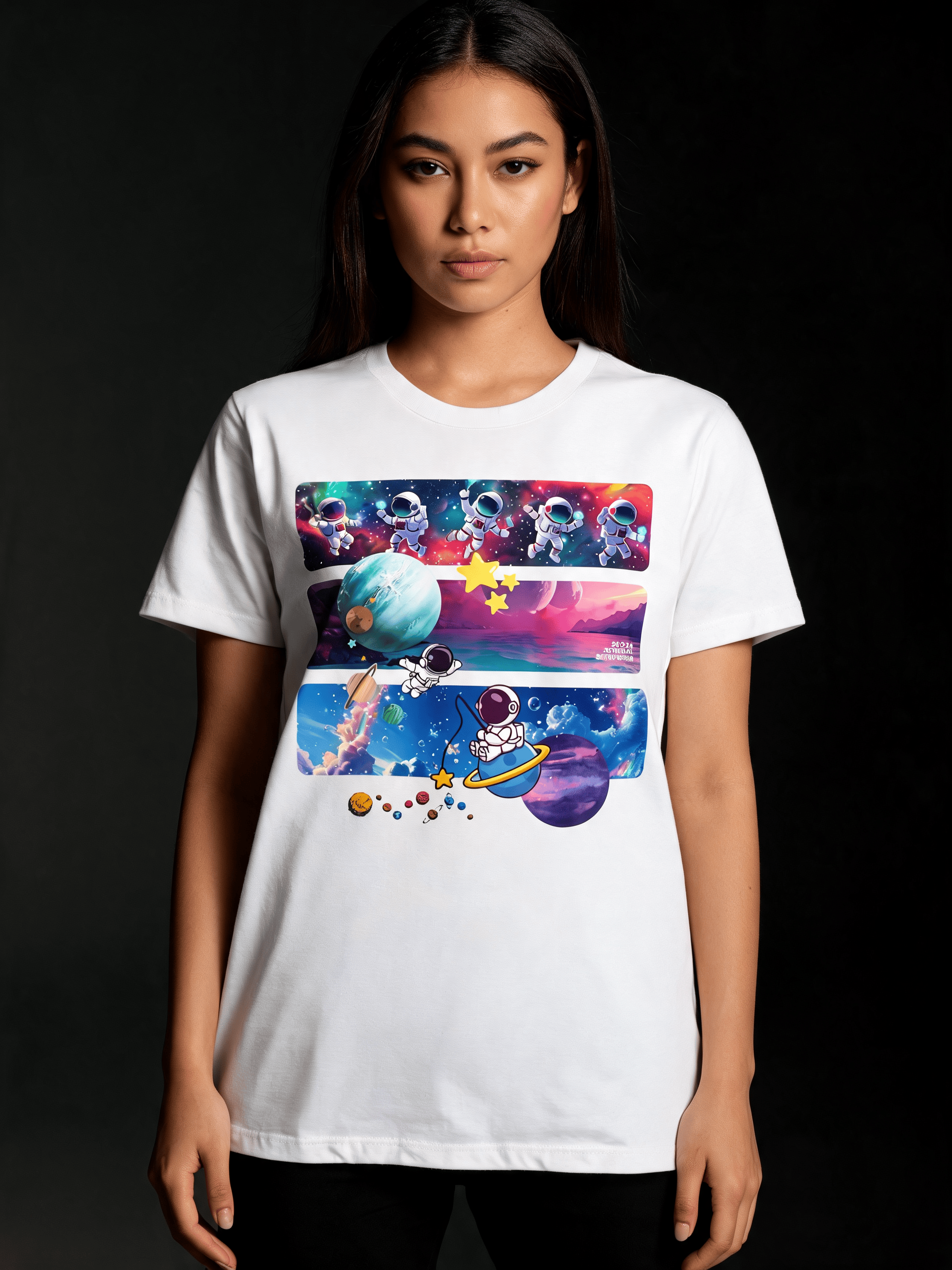 Astro Cosmo Unisex CVC Jersey T-shirt