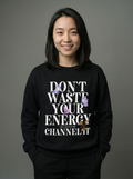 Channel It Unisex Heavy Blend™ Crewneck Sweatshirt (White Print)