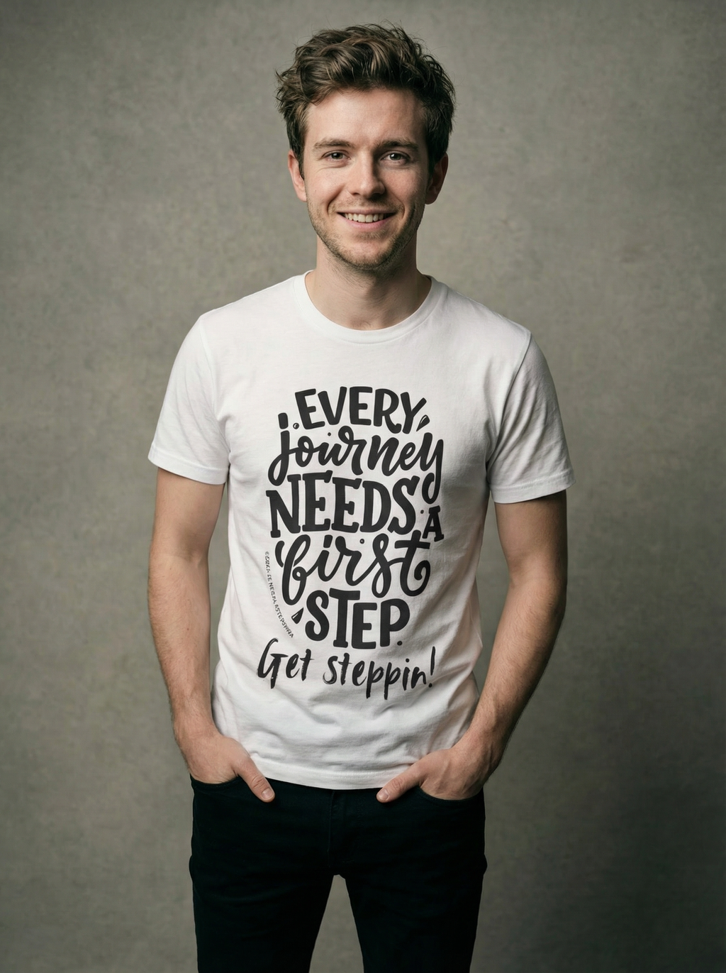 Get Steppin! Jersey Short Sleeve Tee