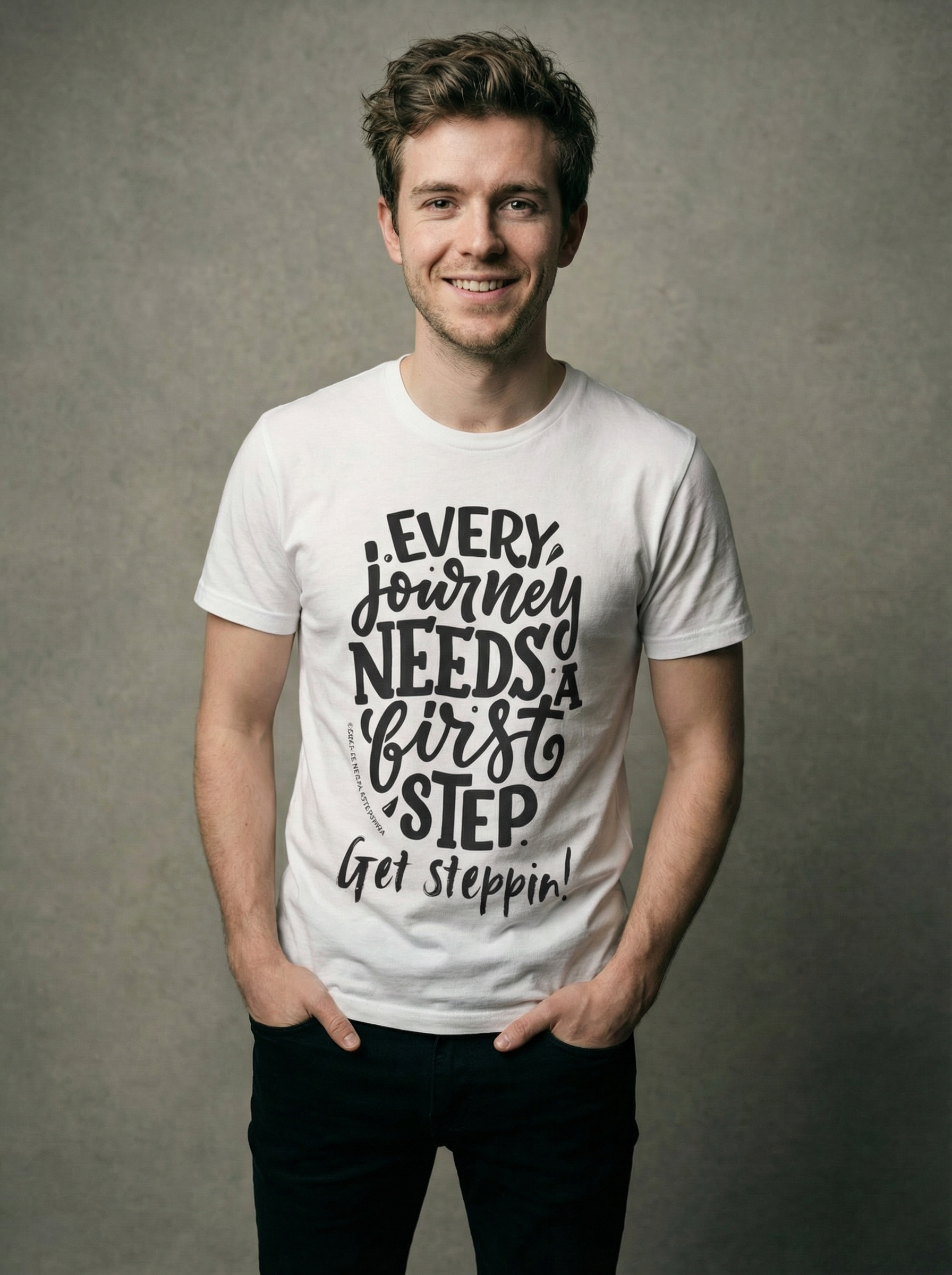 Get Steppin! Jersey Short Sleeve Tee