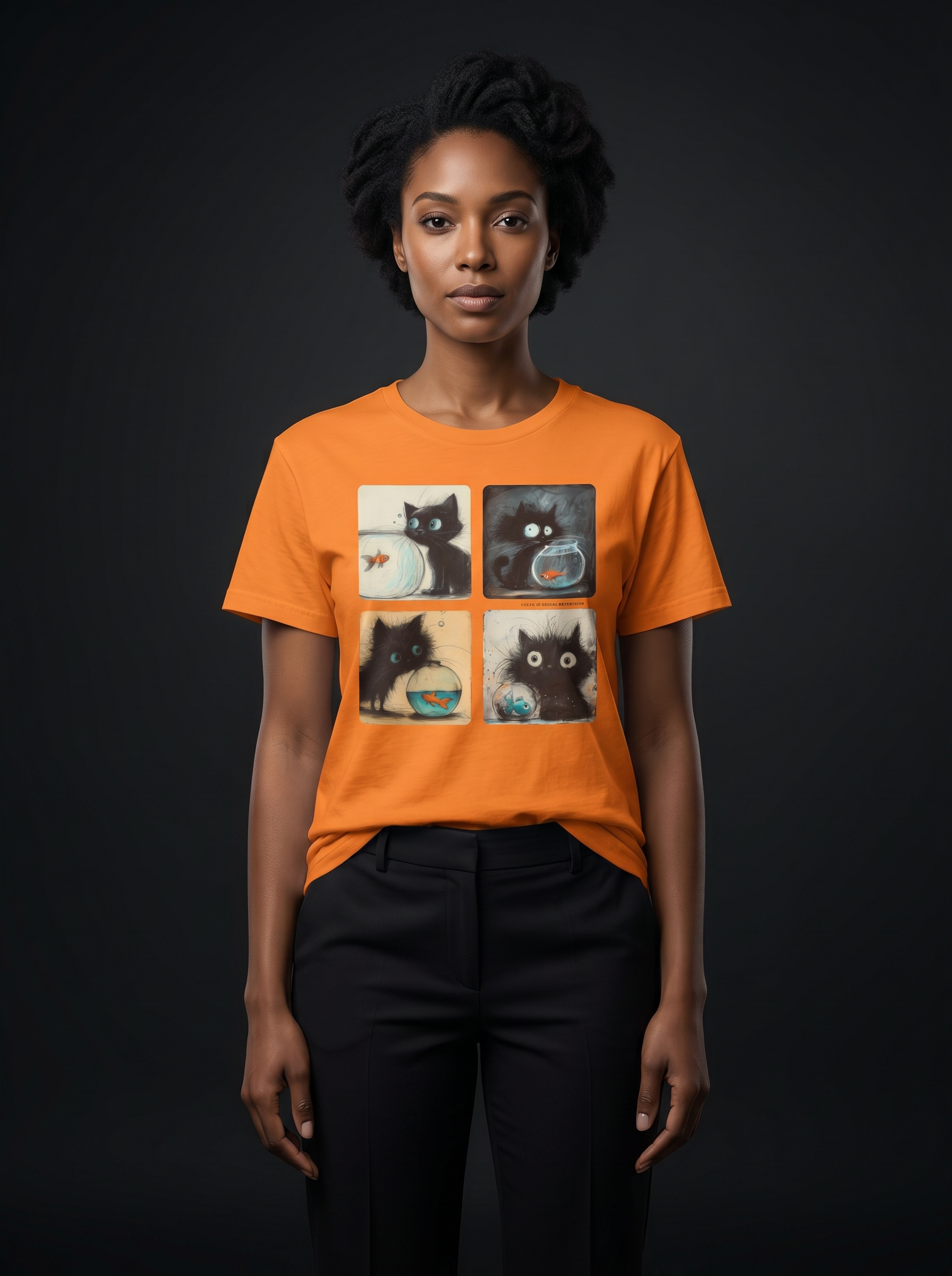Fishy Kitty Unisex Ultra Cotton Tee