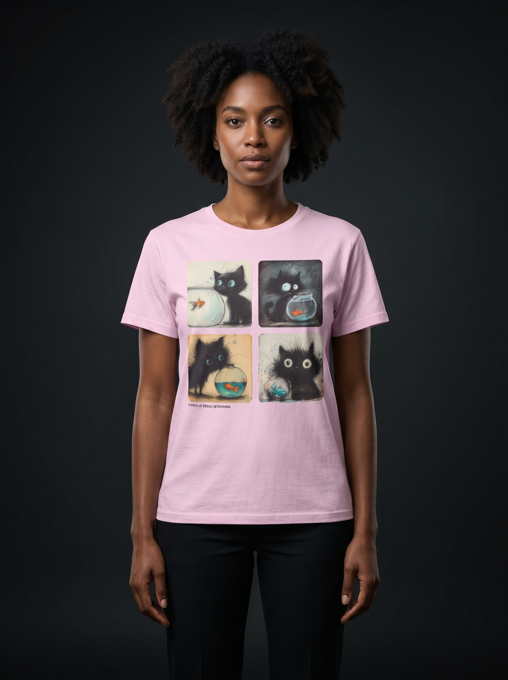 Fishy Kitty Unisex Ultra Cotton Tee
