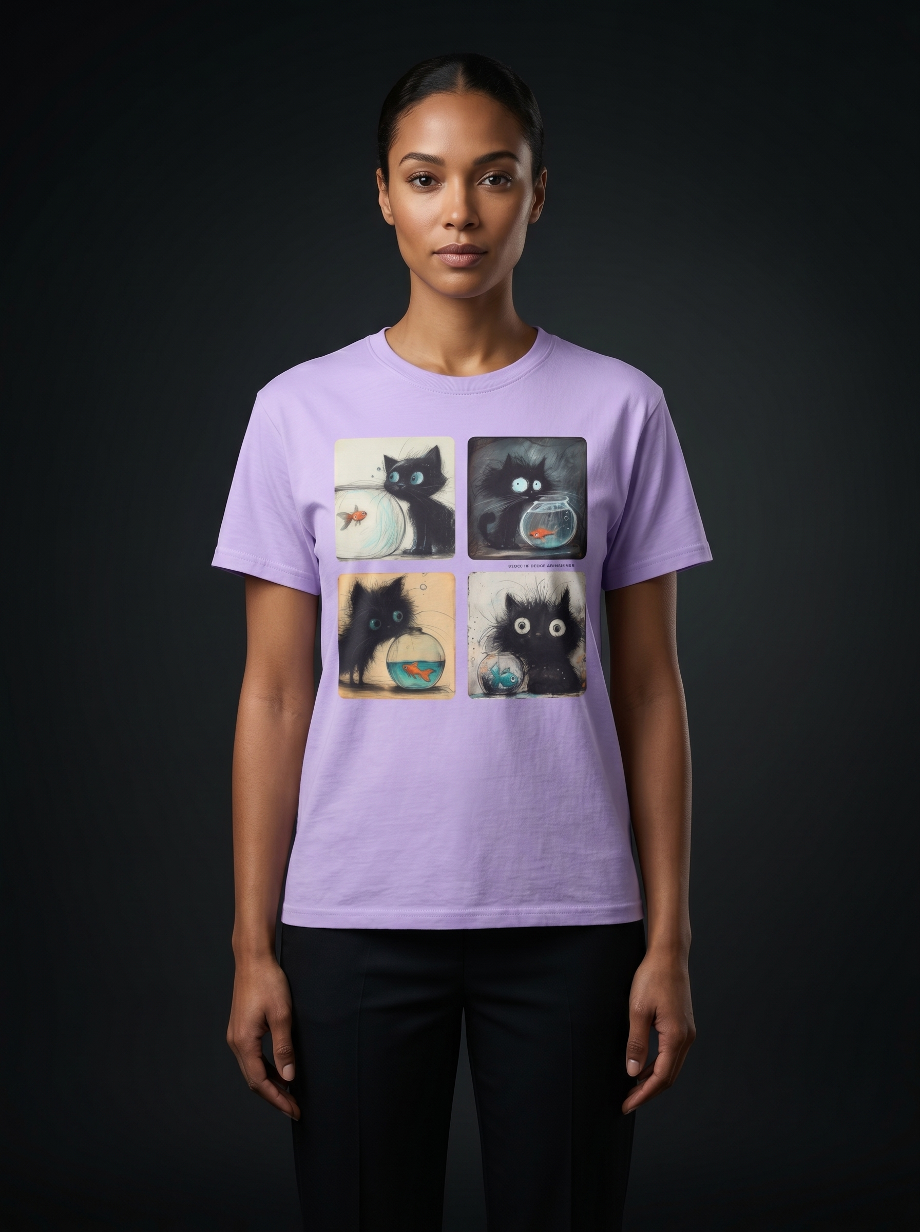 Fishy Kitty Unisex Ultra Cotton Tee