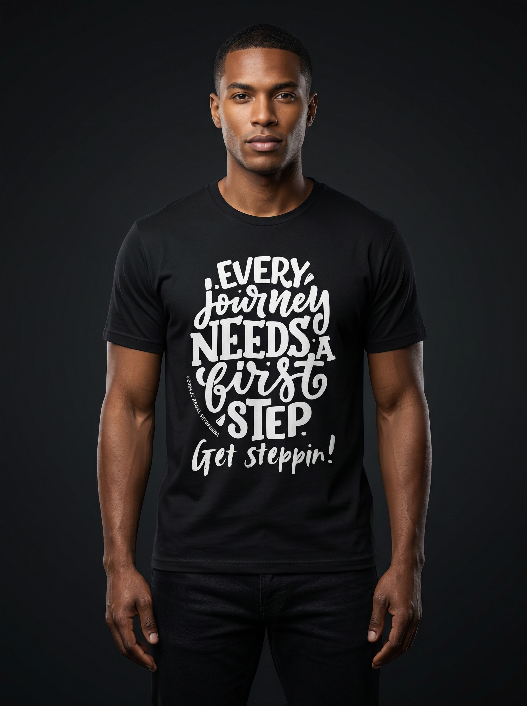 Get Steppin! Jersey Short Sleeve Tee