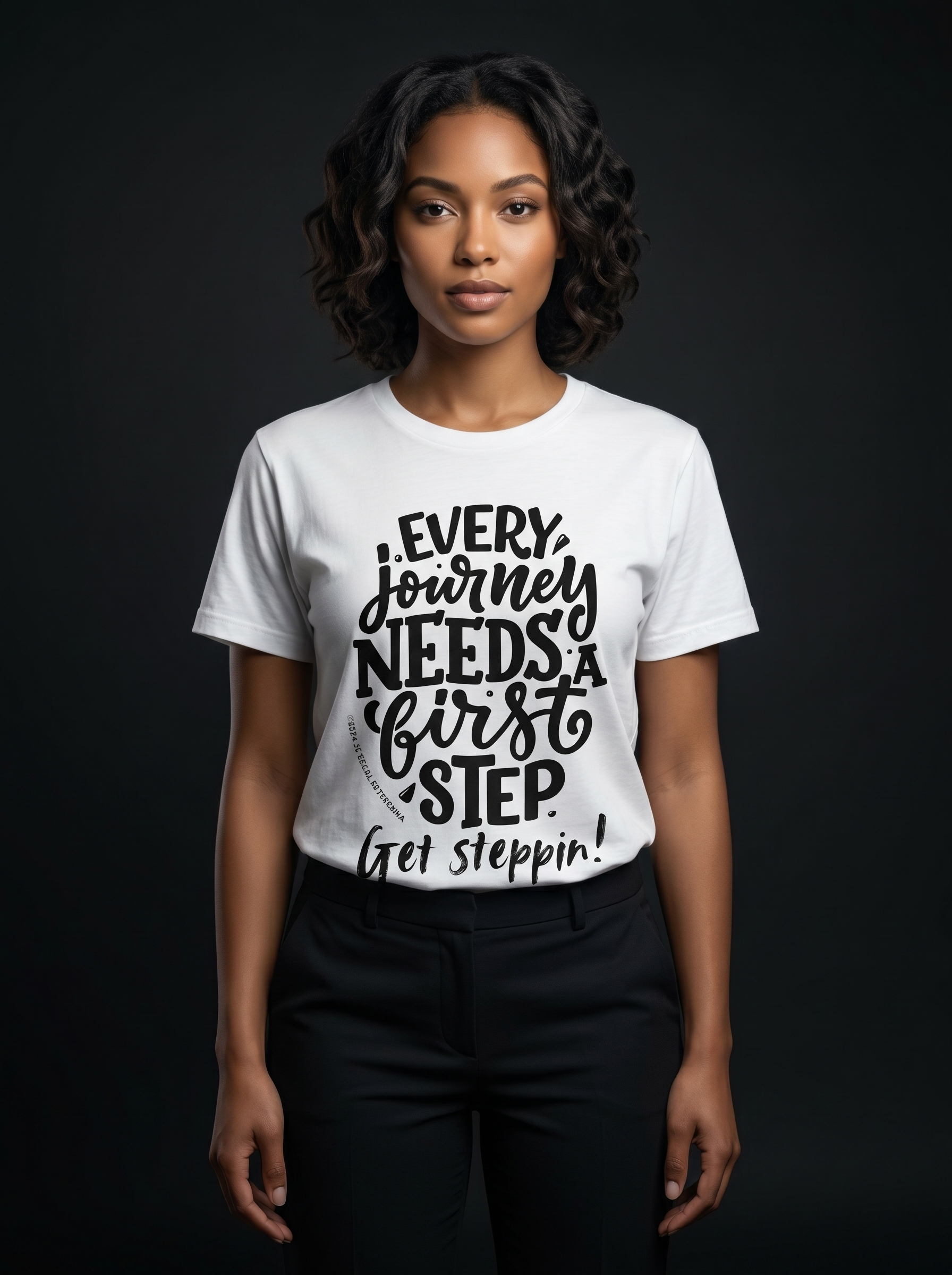 Get Steppin! Jersey Short Sleeve Tee