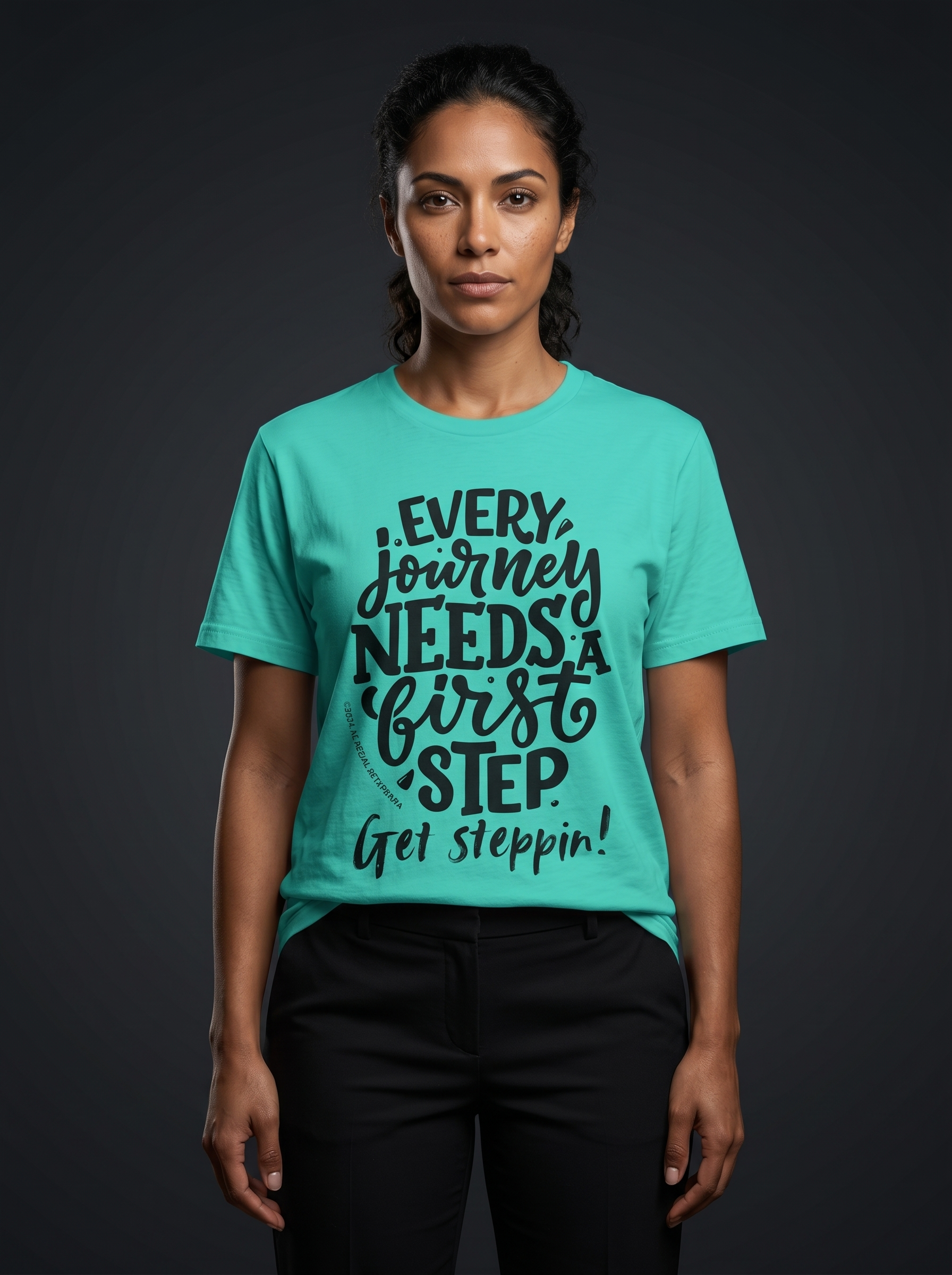 Get Steppin! Jersey Short Sleeve Tee
