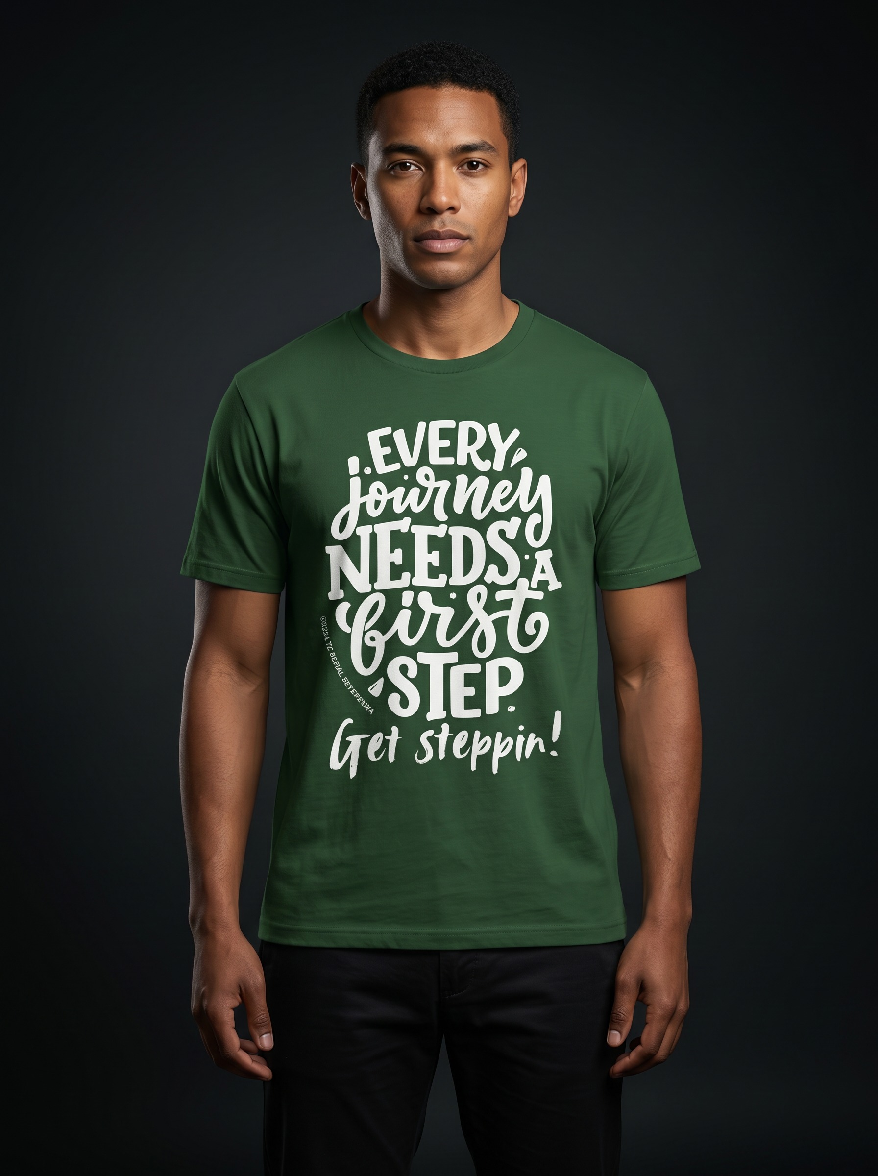 Get Steppin! Jersey Short Sleeve Tee