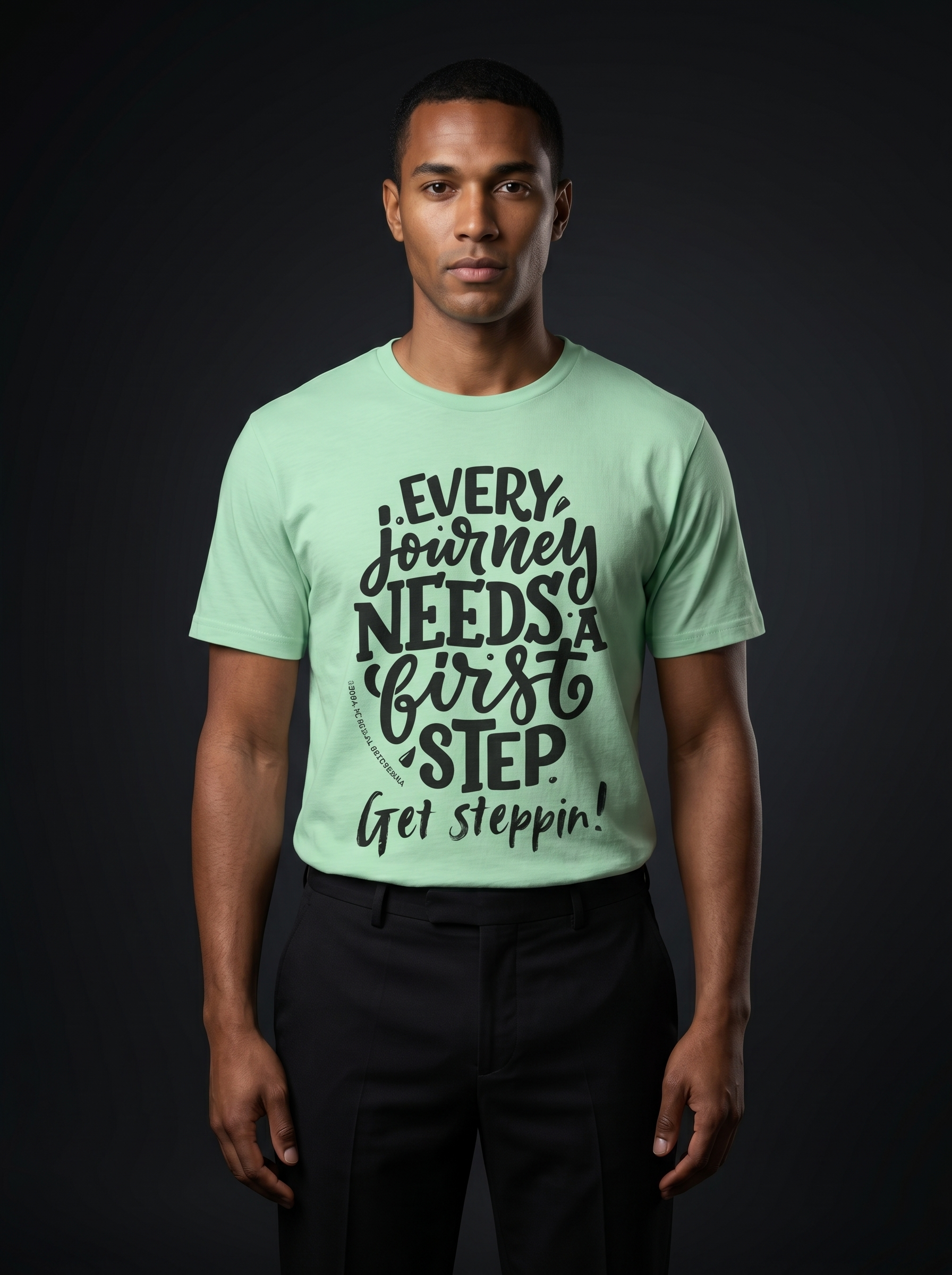 Get Steppin! Jersey Short Sleeve Tee