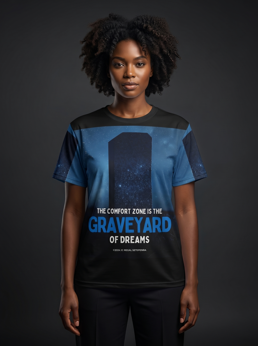 Graveyard of Dreams Unisex Cut & Sew Tee