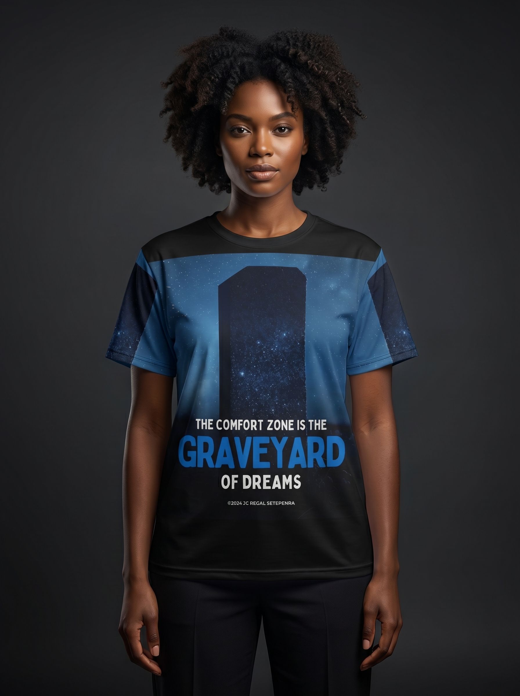 Graveyard of Dreams Unisex Cut & Sew Tee