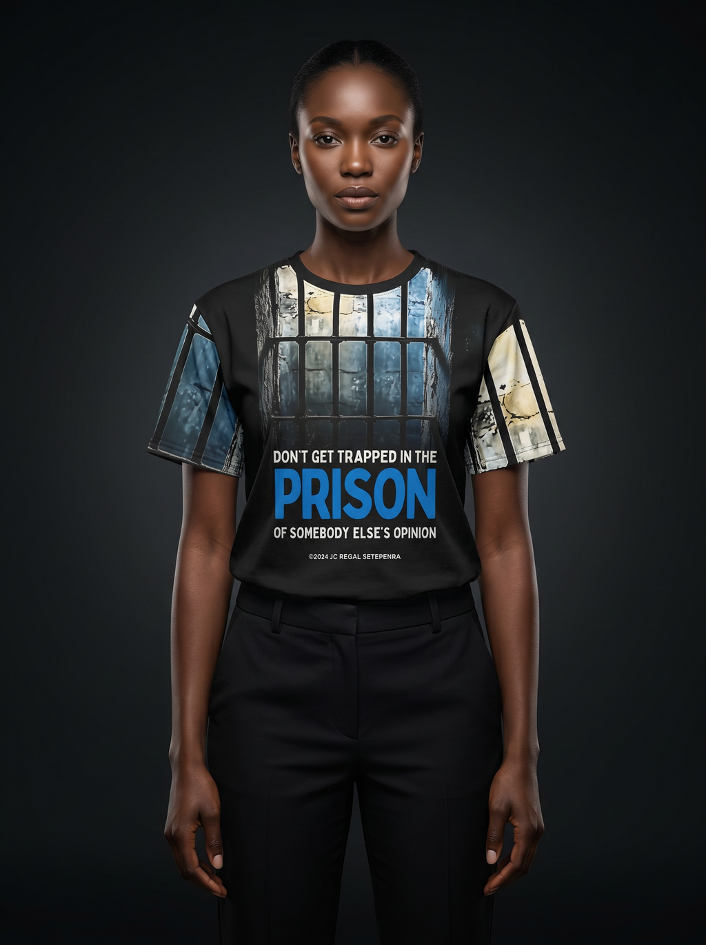 Prison Trap Unisex Cut & Sew Tee