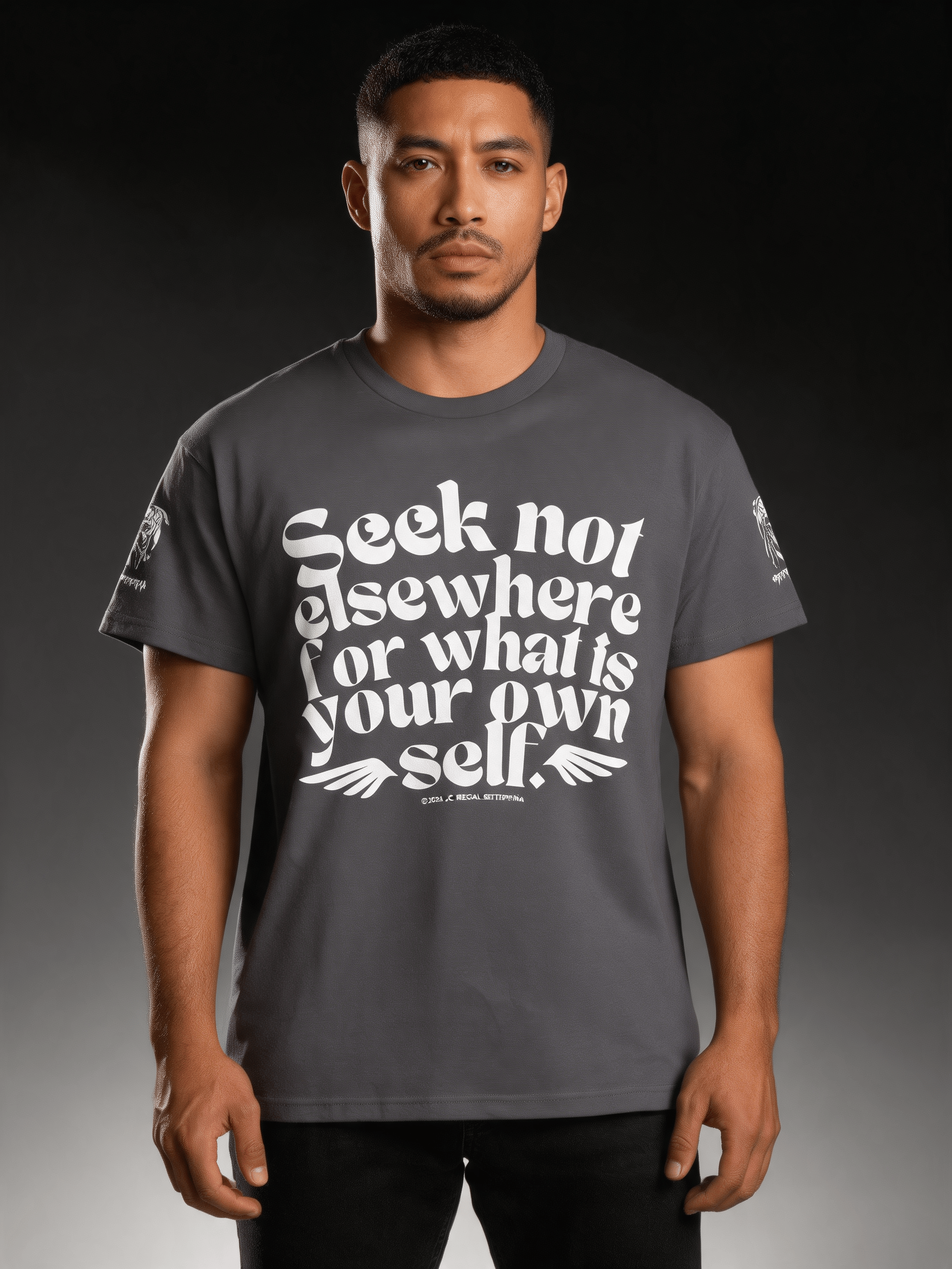 Seek Not Elsewhere Unisex Heavy Cotton Tee