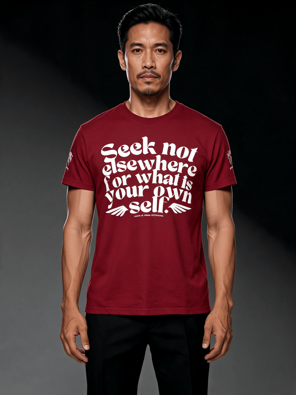 Seek Not Elsewhere Unisex Heavy Cotton Tee