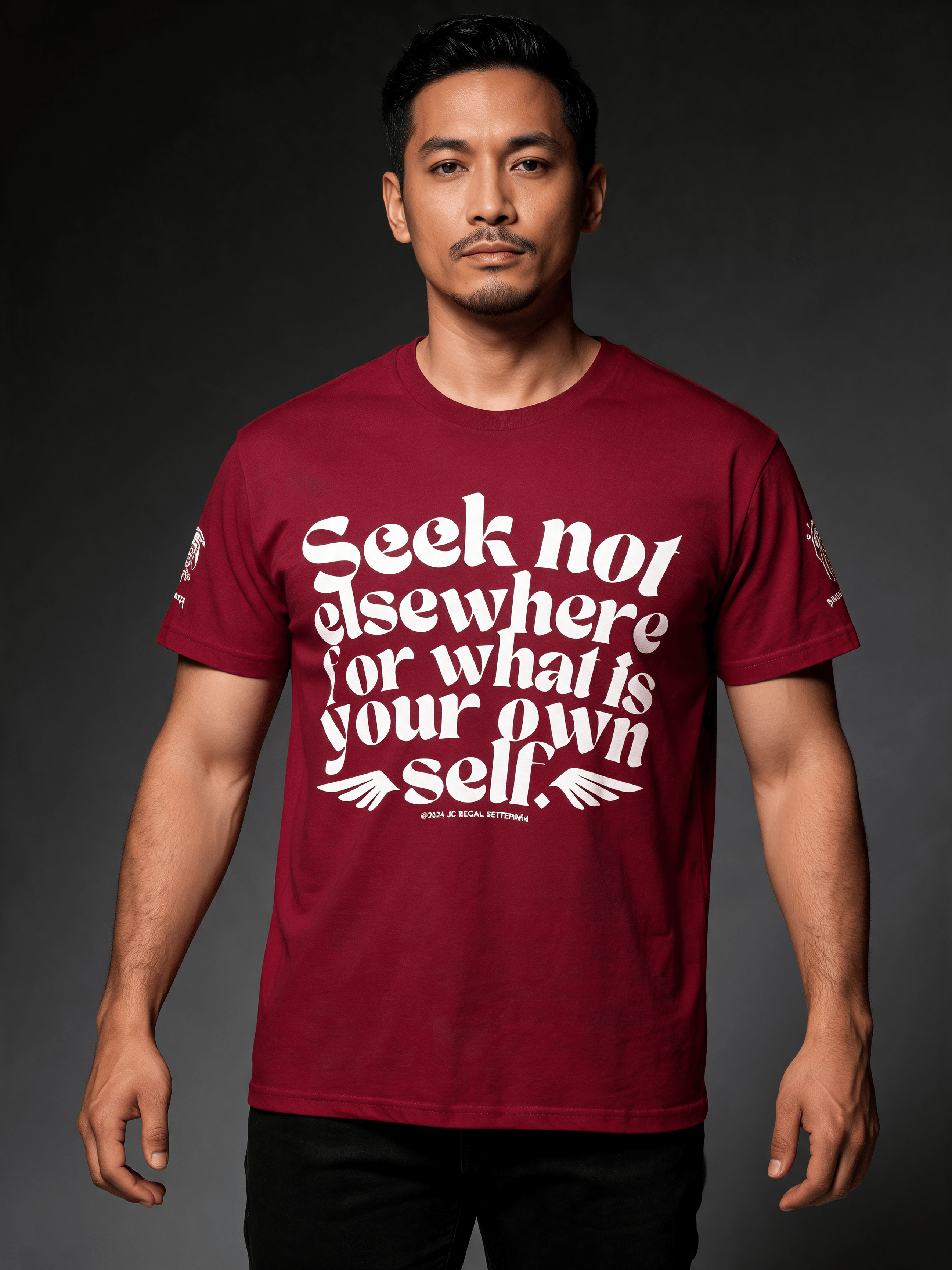 Seek Not Elsewhere Unisex Heavy Cotton Tee