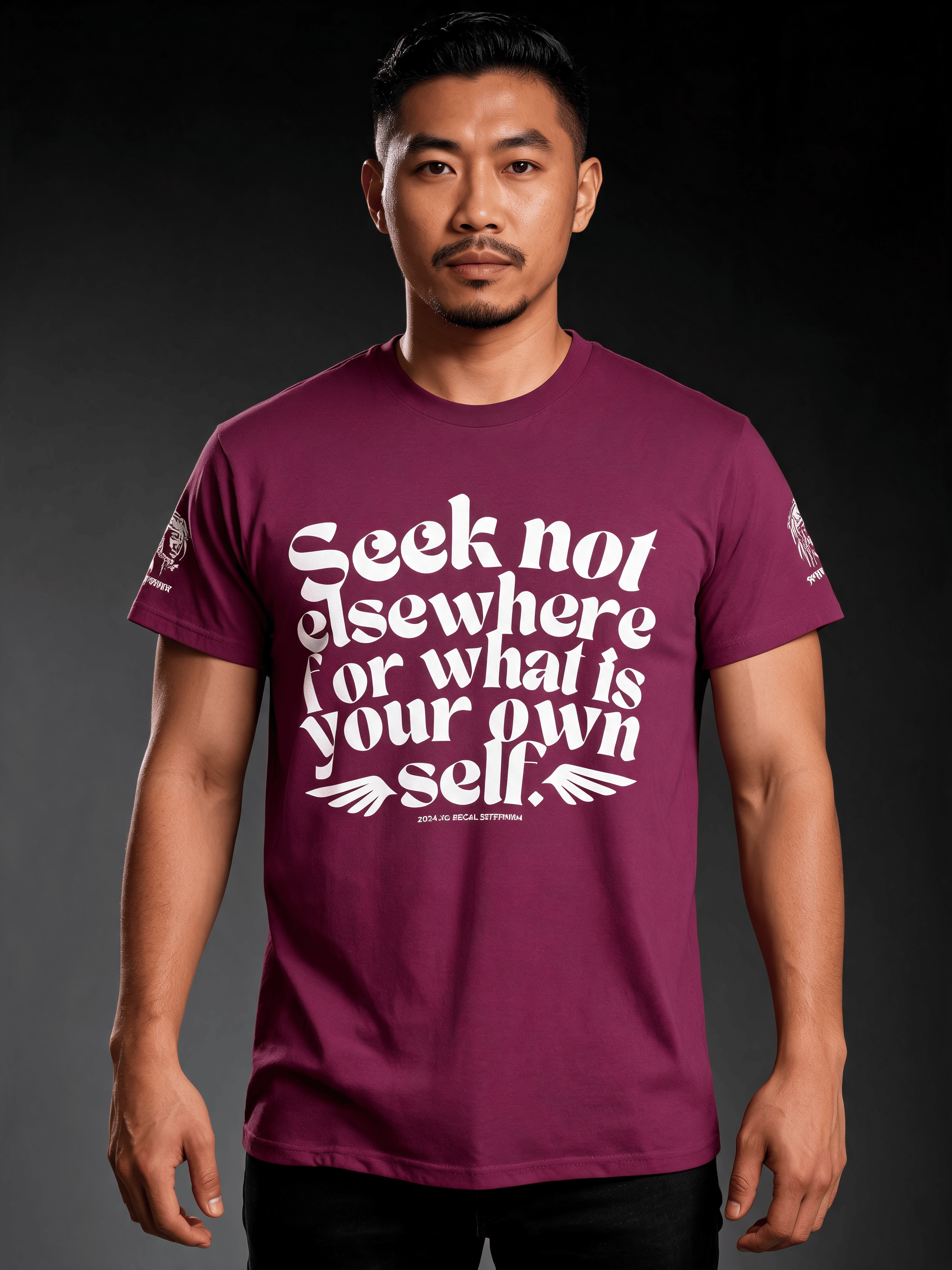 Seek Not Elsewhere Unisex Heavy Cotton Tee