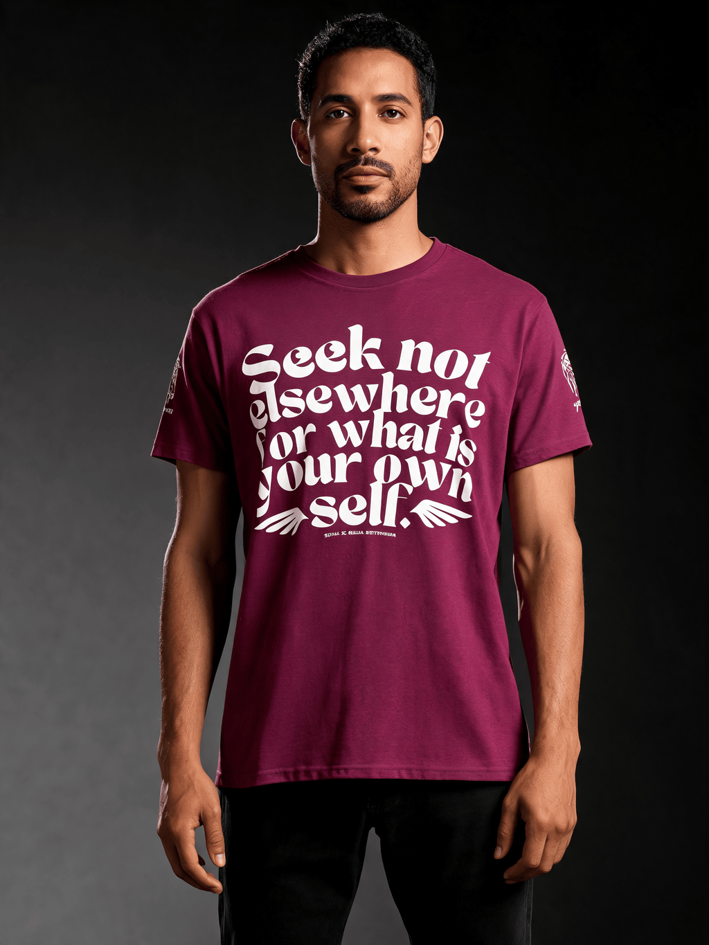 Seek Not Elsewhere Unisex Heavy Cotton Tee