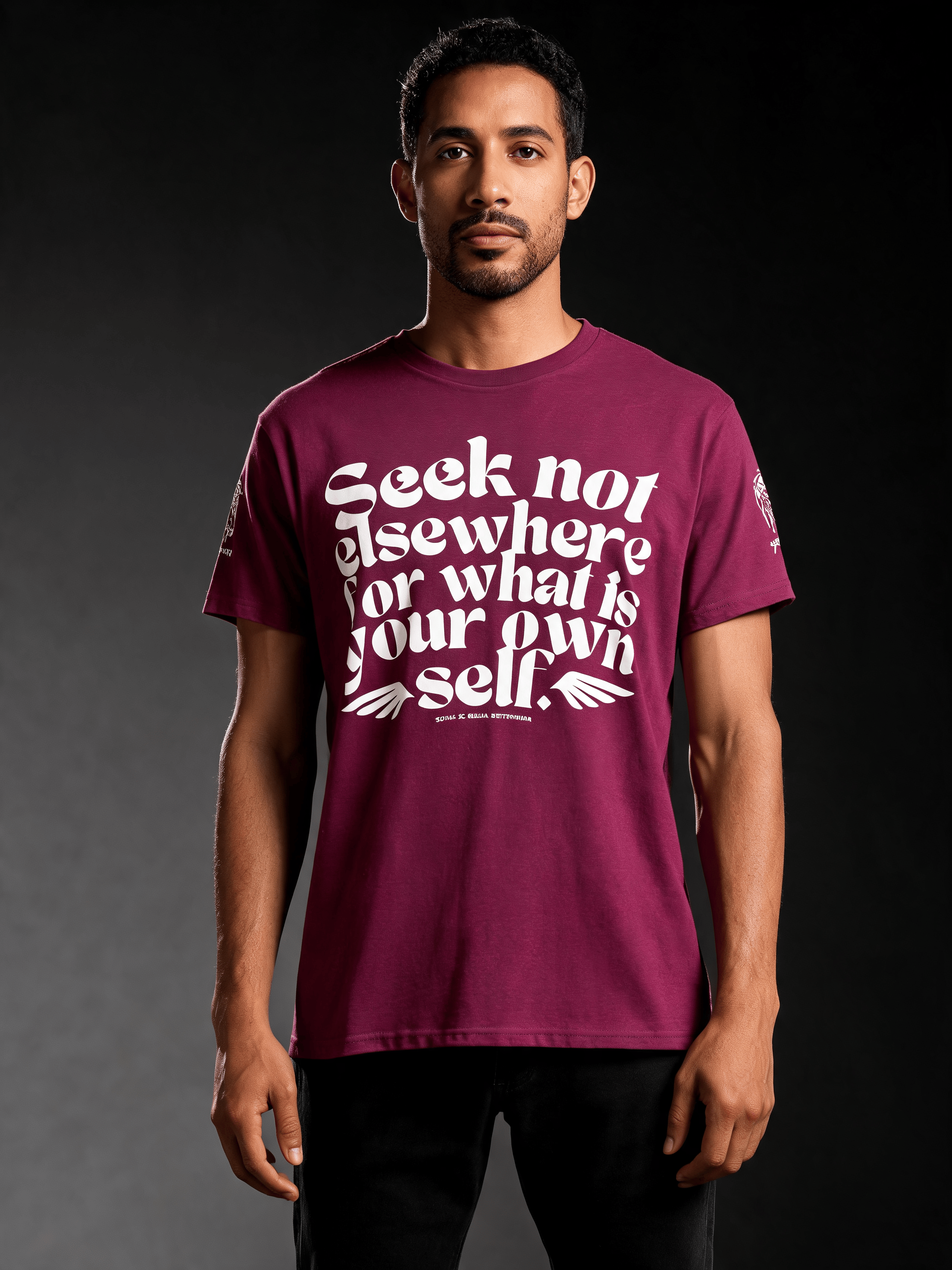 Seek Not Elsewhere Unisex Heavy Cotton Tee