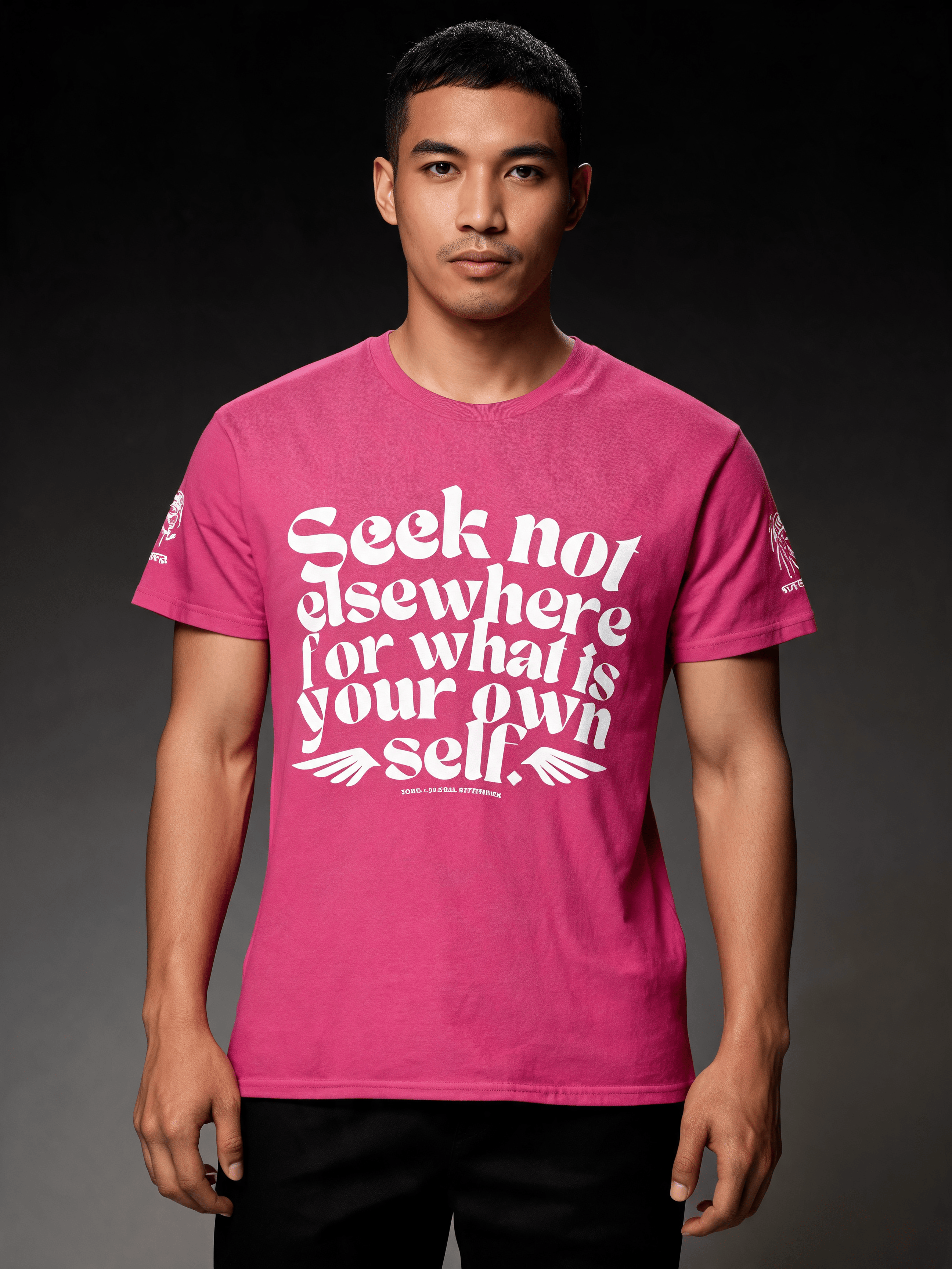 Seek Not Elsewhere Unisex Heavy Cotton Tee