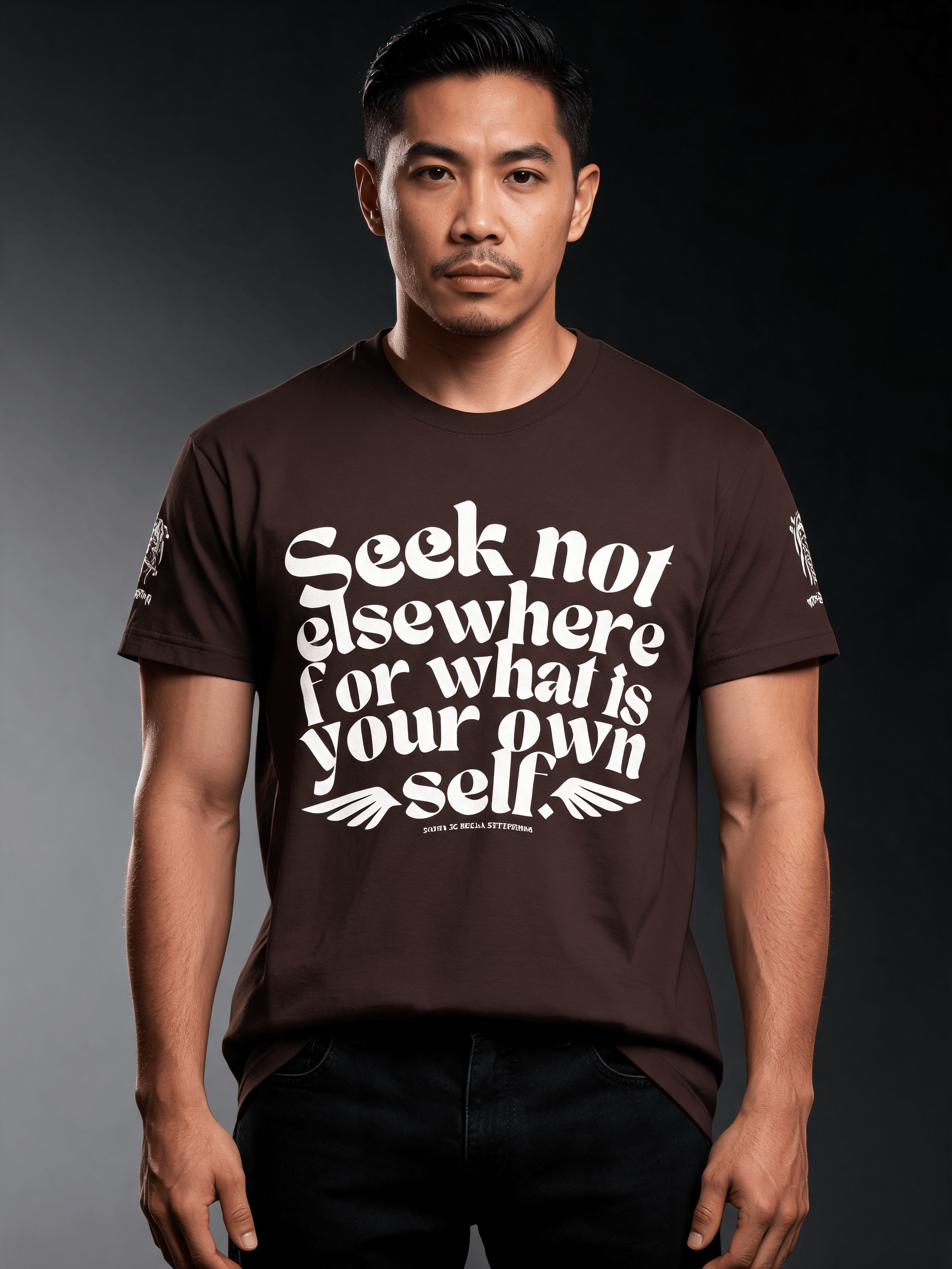 Seek Not Elsewhere Unisex Heavy Cotton Tee