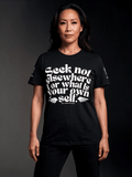 Seek Not Elsewhere Unisex Heavy Cotton Tee