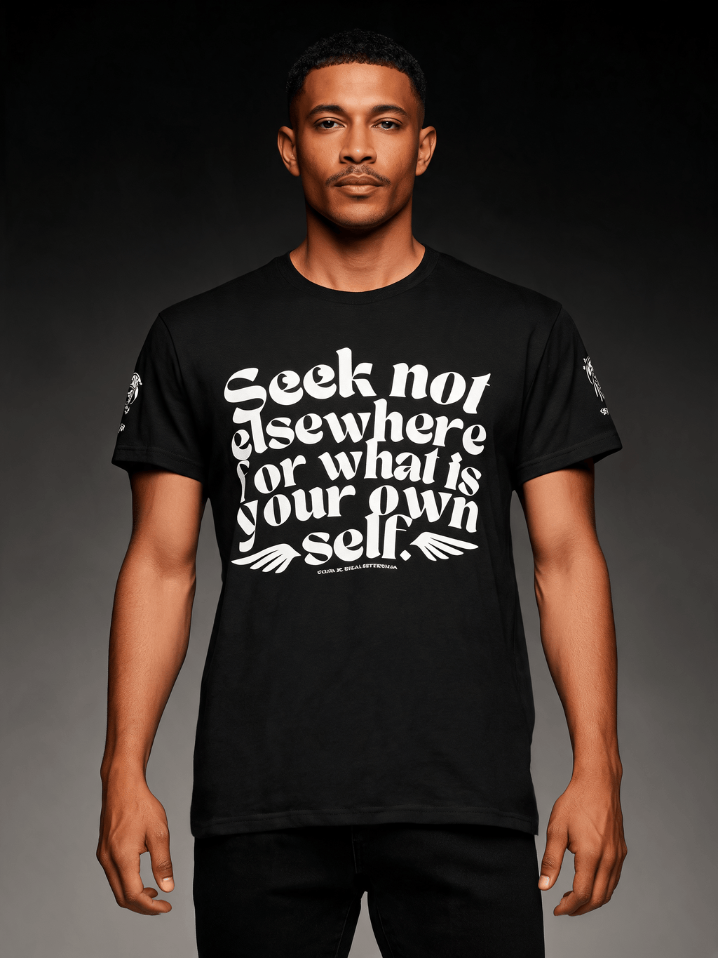 Seek Not Elsewhere Unisex Heavy Cotton Tee