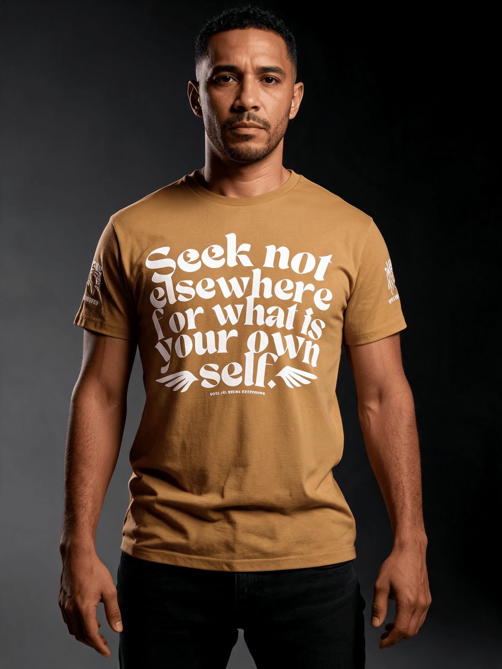 Seek Not Elsewhere Unisex Heavy Cotton Tee
