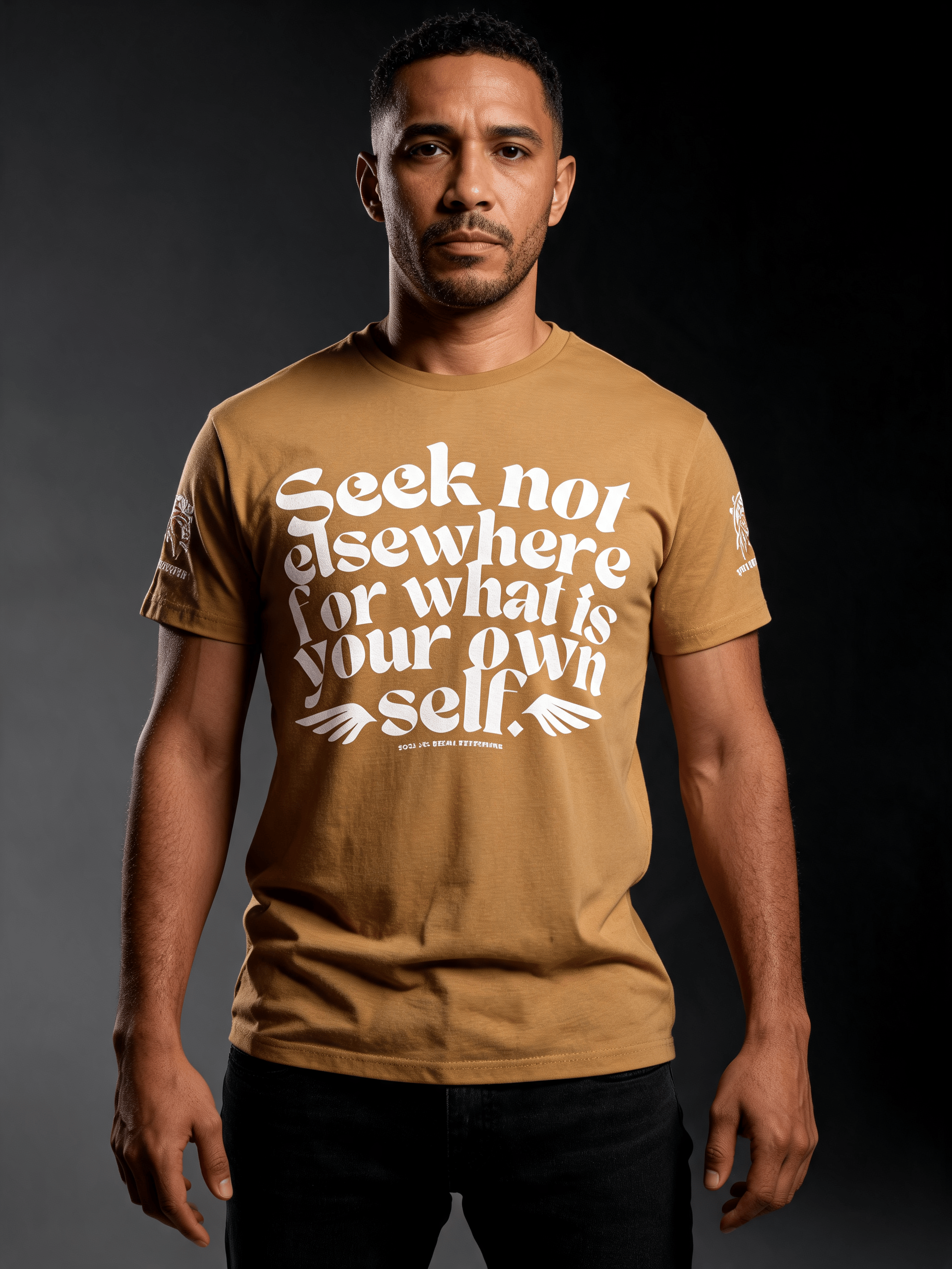 Seek Not Elsewhere Unisex Heavy Cotton Tee