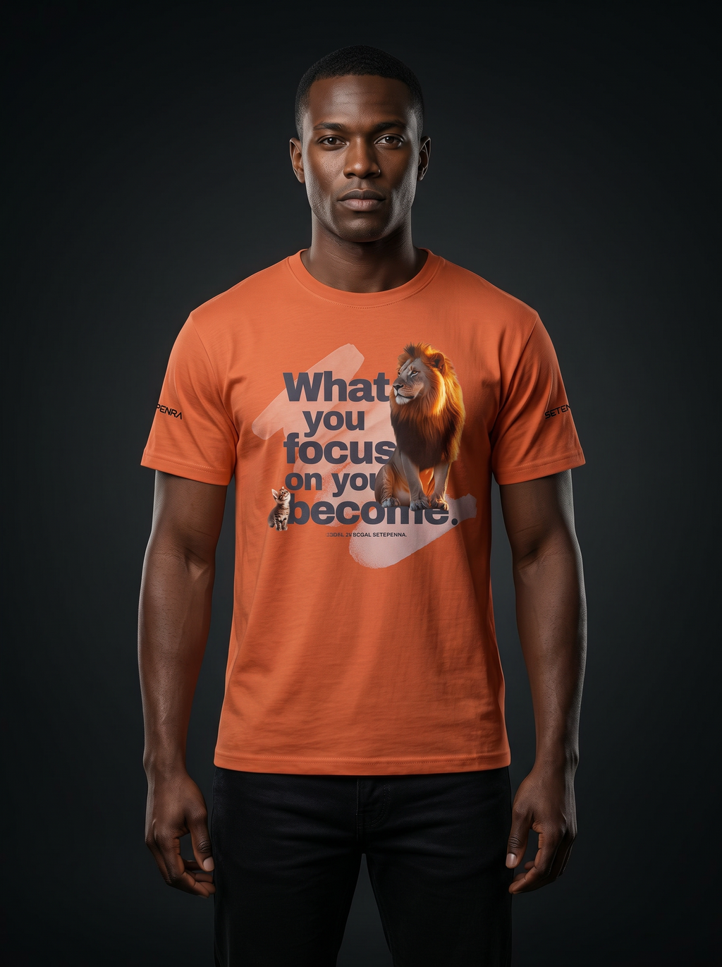 What You Focus On You Become Unisex Heavy Cotton Tee