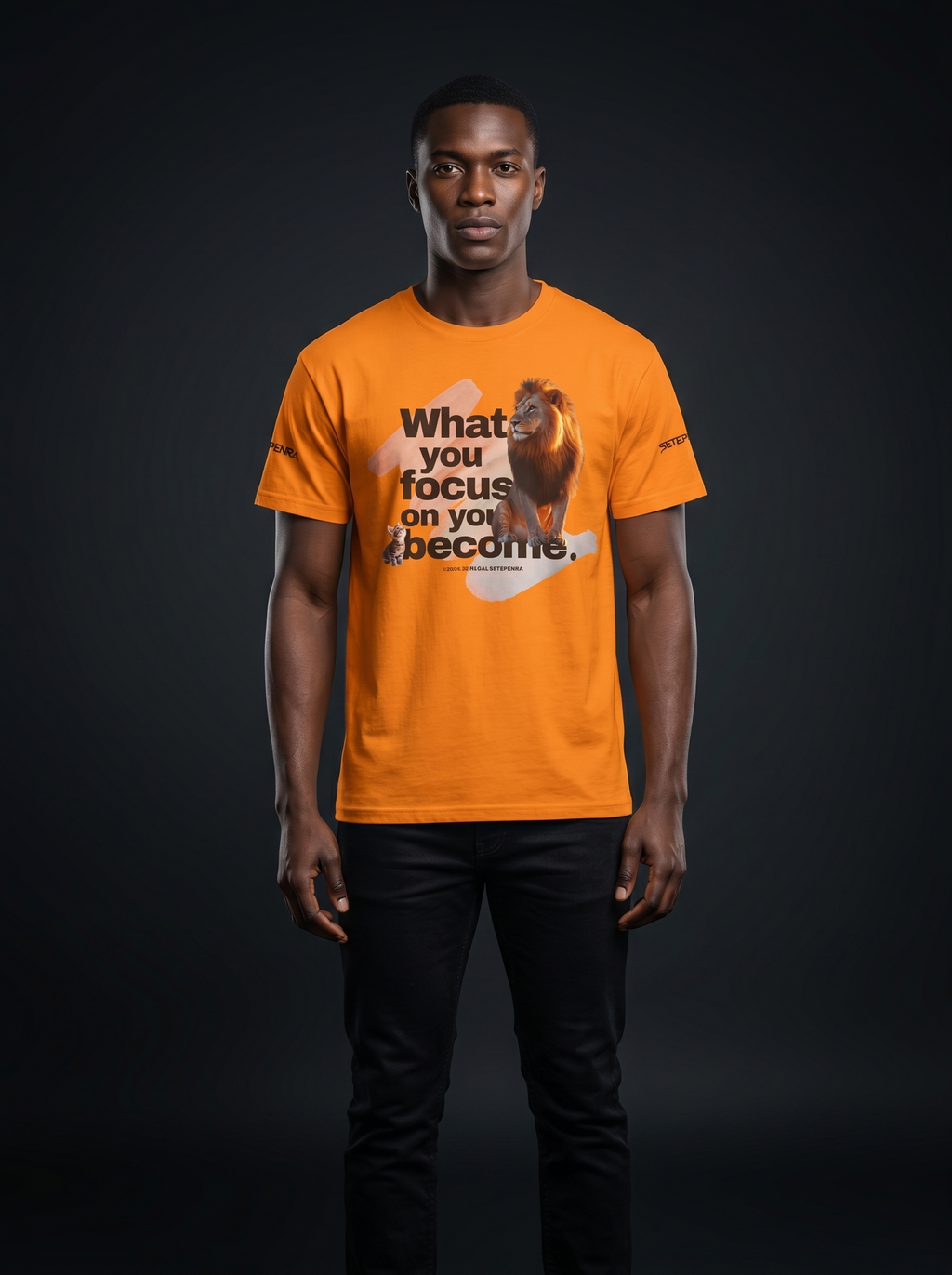 What You Focus On You Become Unisex Heavy Cotton Tee