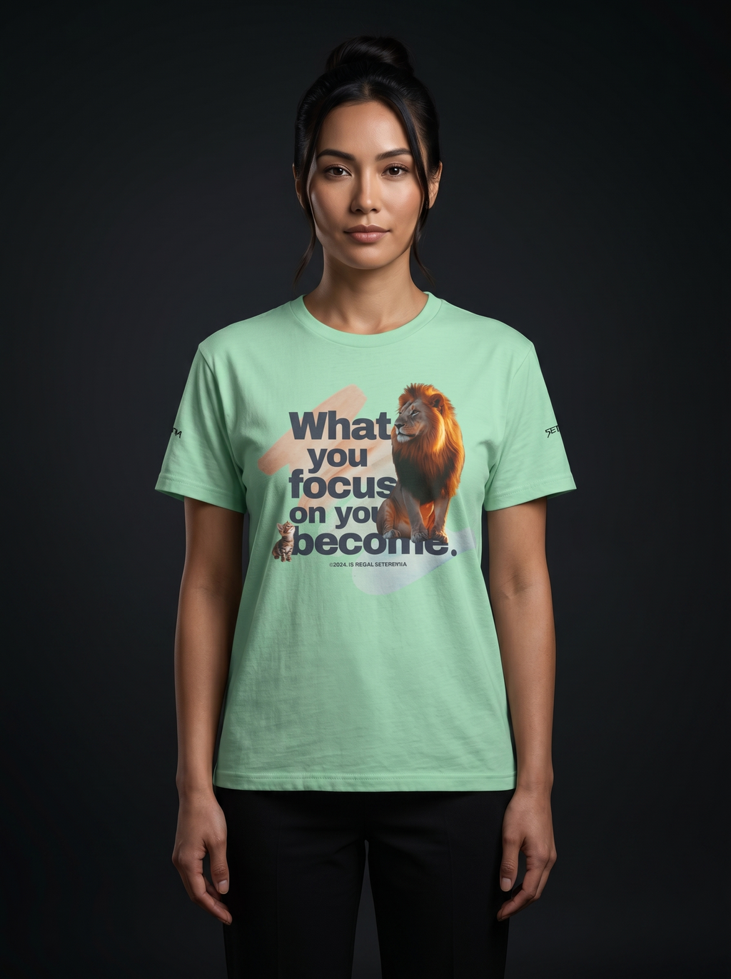 What You Focus On You Become Unisex Heavy Cotton Tee