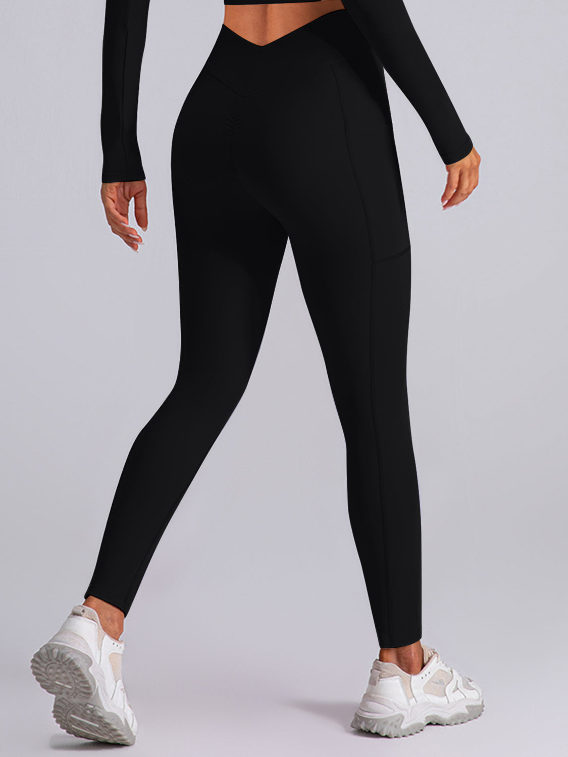High Waist Active Leggings with Pockets SETEPENRA .