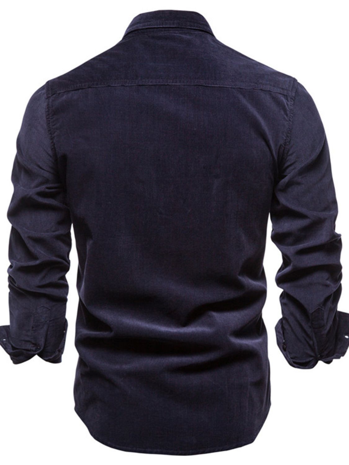 Men's Full Size Button Down Collared Neck Shirt Plus Size SETEPENRA .