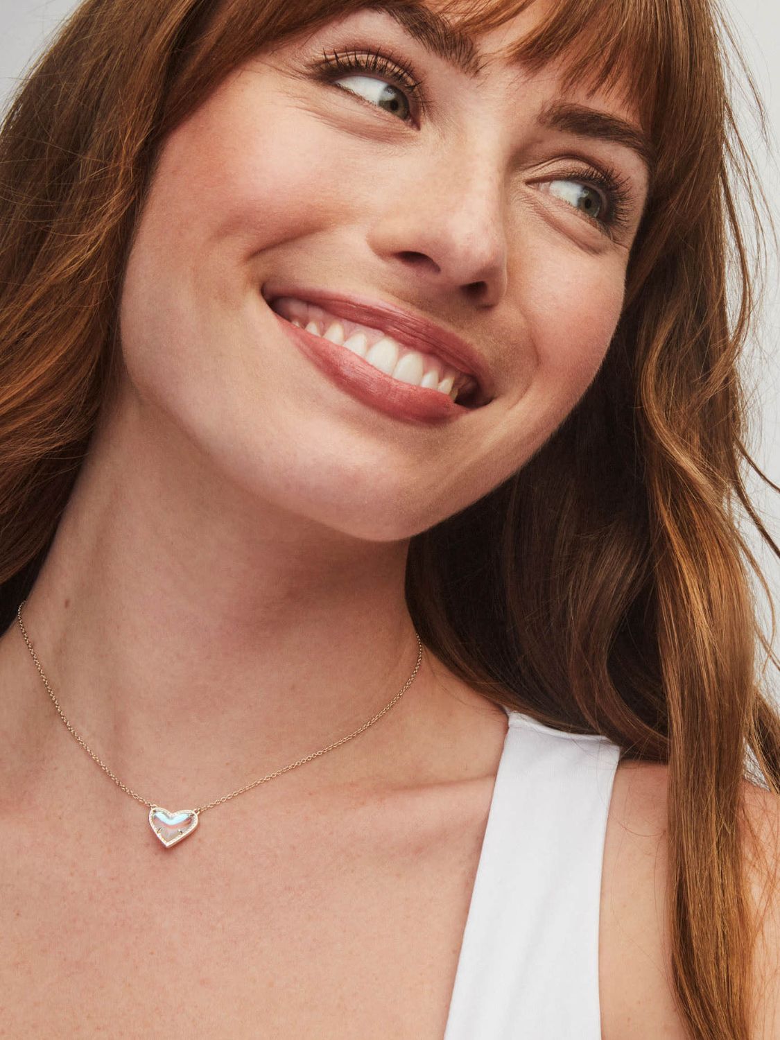Heart Pendant Necklace SETEPENRA .