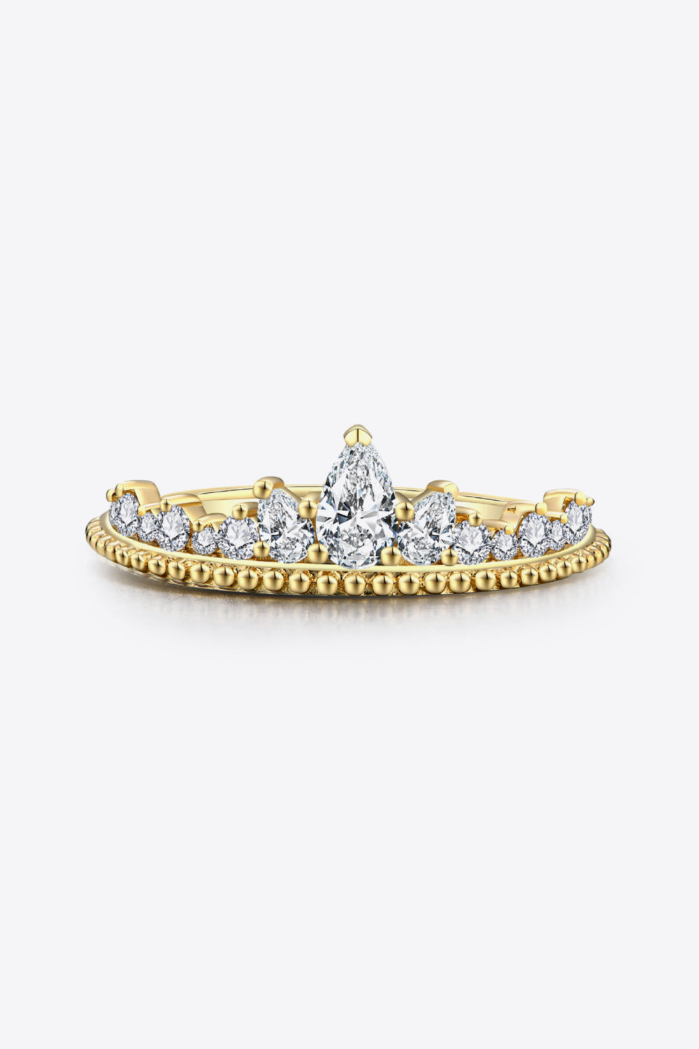 Crown Shape Moissanite Ring SETEPENRA .