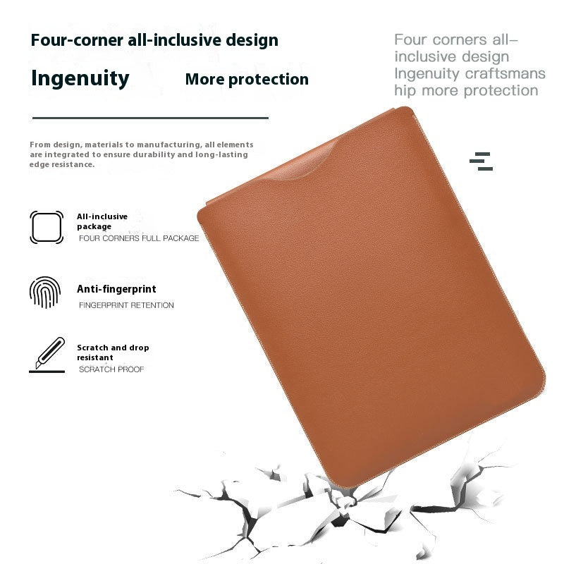 SETEPENRA 4pc Lock Edge Notebook Leather Liner Bag Set SETEPENRA .