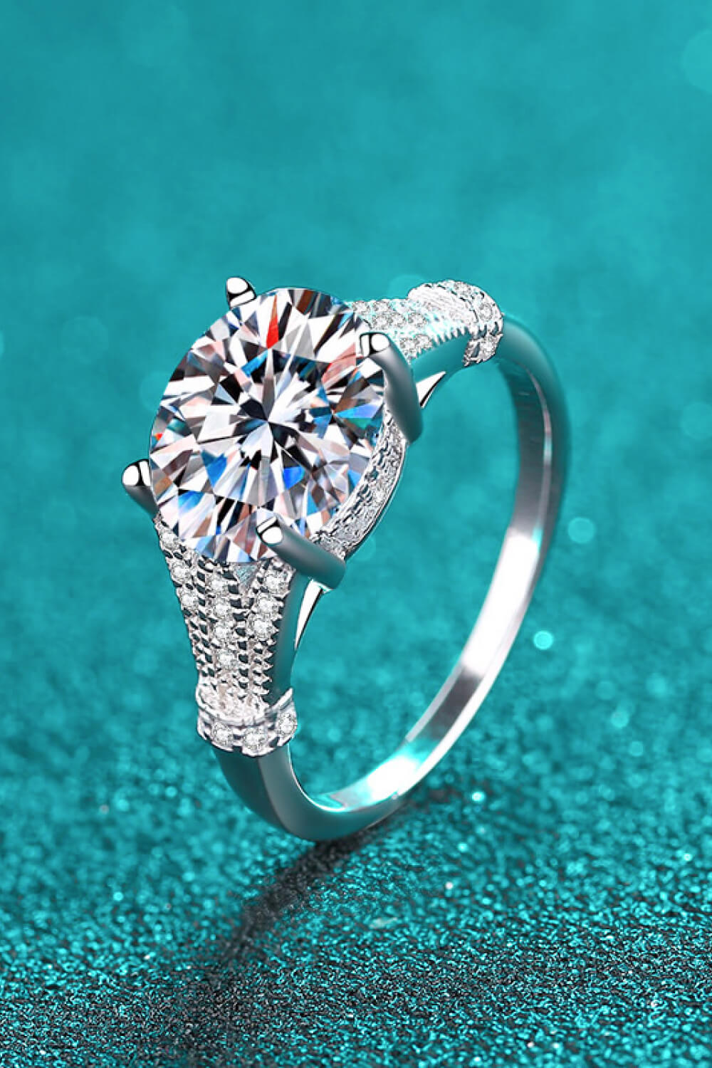 3 Carat Moissanite Ring SETEPENRA .