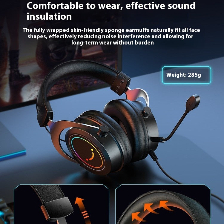 Movamax H3 Head-Mounted E-Sport Gaming Headset
