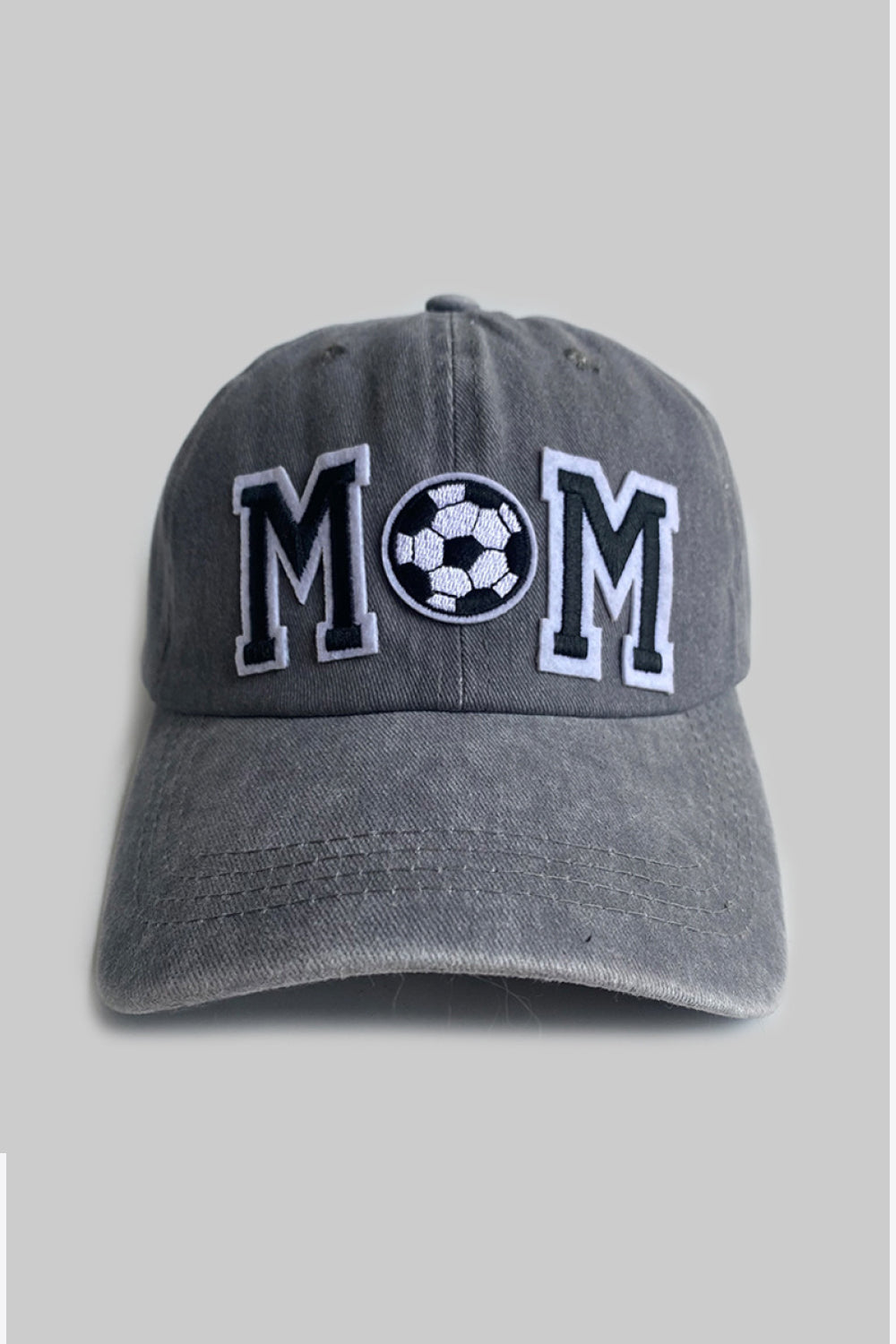 MOM Denim Baseball Cap (Soccer Edition) blue