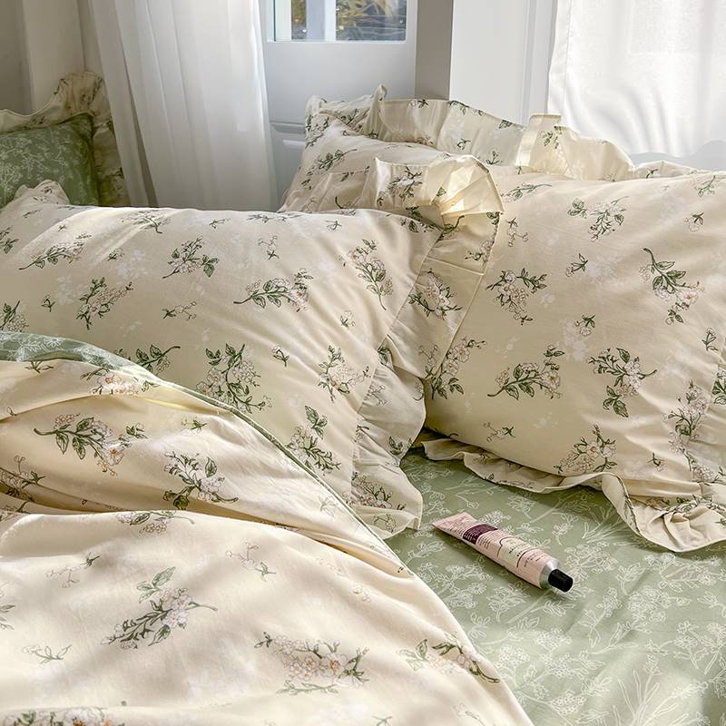 Spring & Autumn Girls' 3-Piece Sheet And Quilt Cover Bedding Set SETEPENRA .