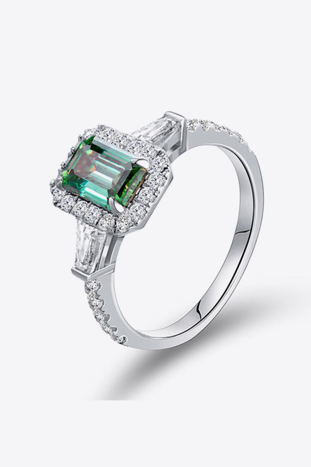 1 Carat Moissanite 925 Sterling Silver Ring SETEPENRA .