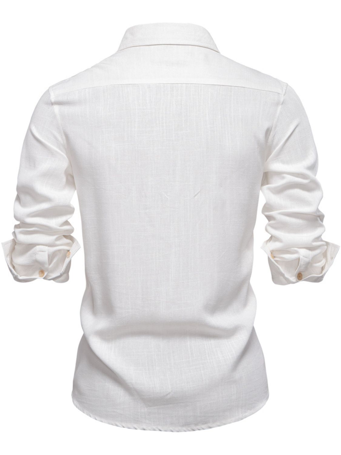 Men's Button Down Collared Neck Shirt SETEPENRA .