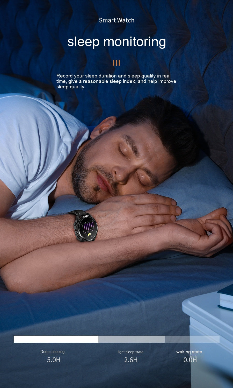 JC Regal 3-in-1 Headset Fitness Tracker Multifunction Smart Watch SETEPENRA .